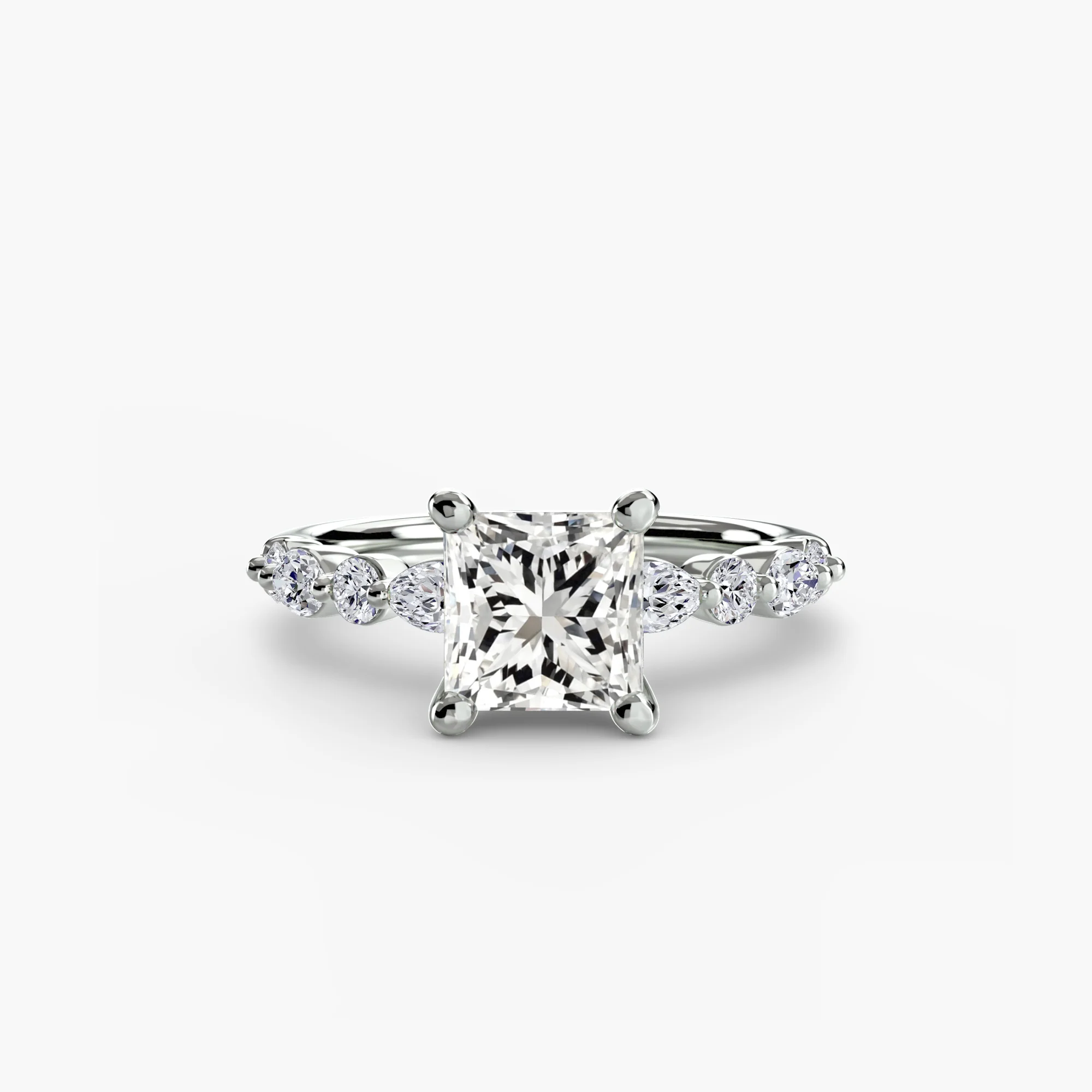 Solitaire with Eternity Pavé 2 - Image 3