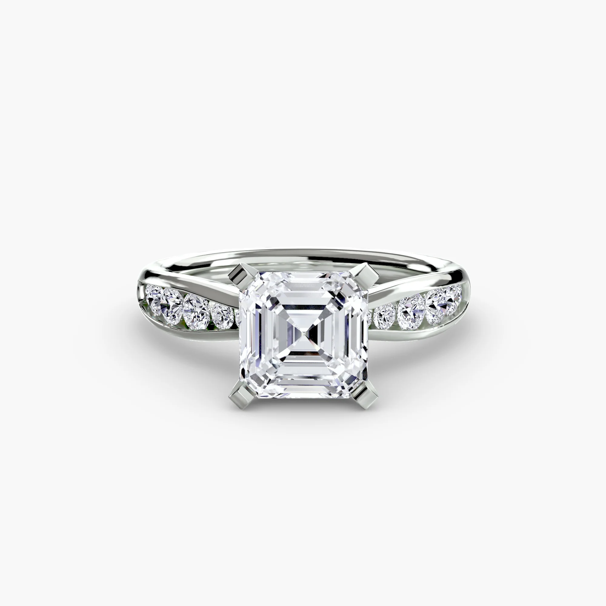 Solitaire with Pavé 3 - Image 10