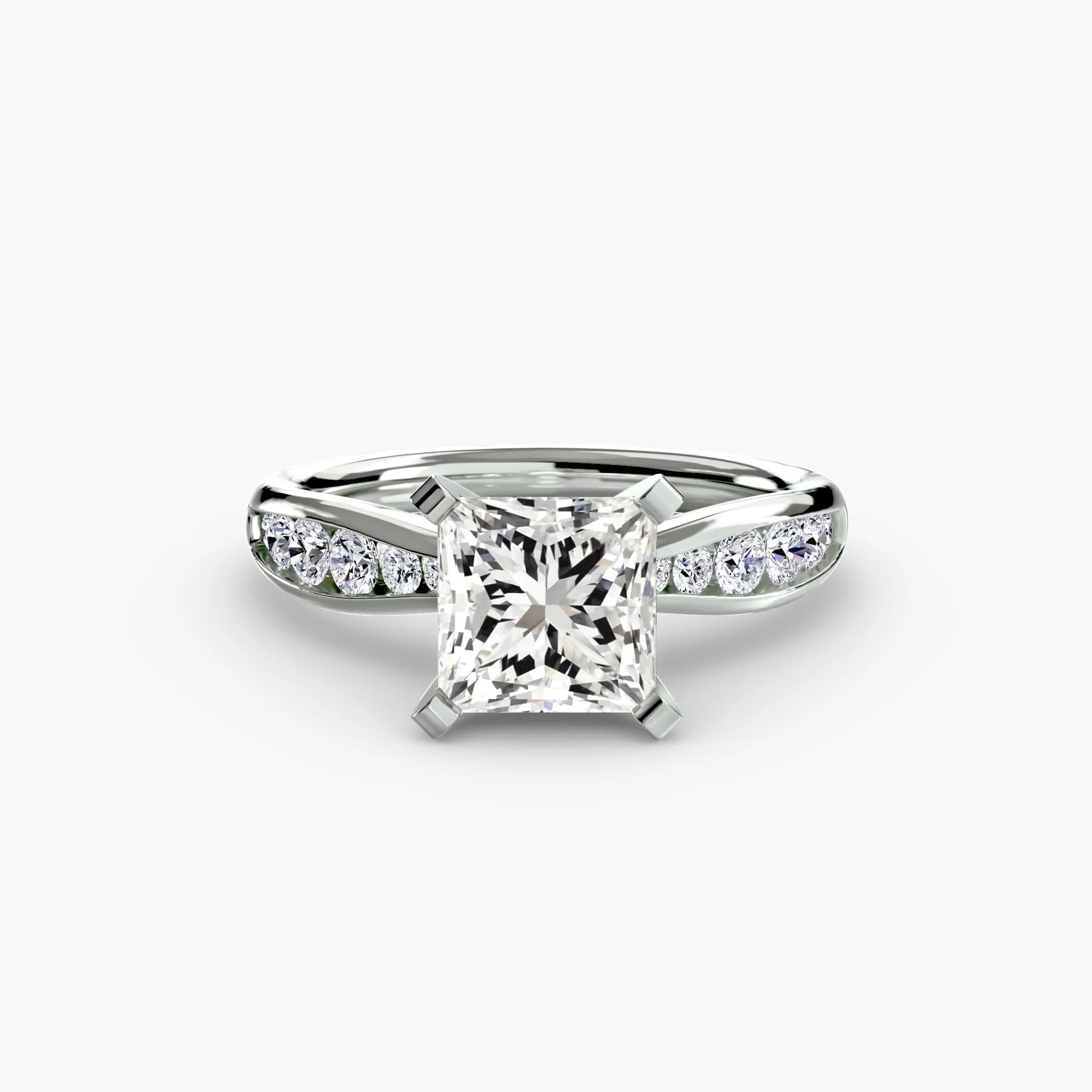 Solitaire with Pavé 3 - Image 33