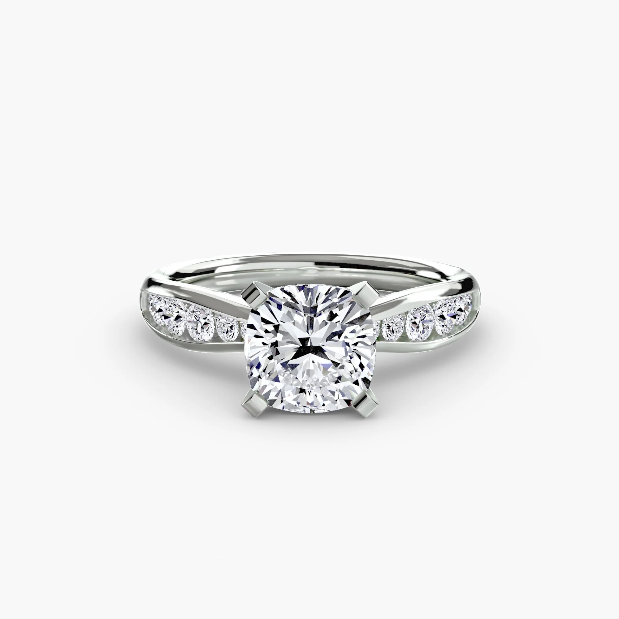 Solitaire with Pavé 3 - Image 34