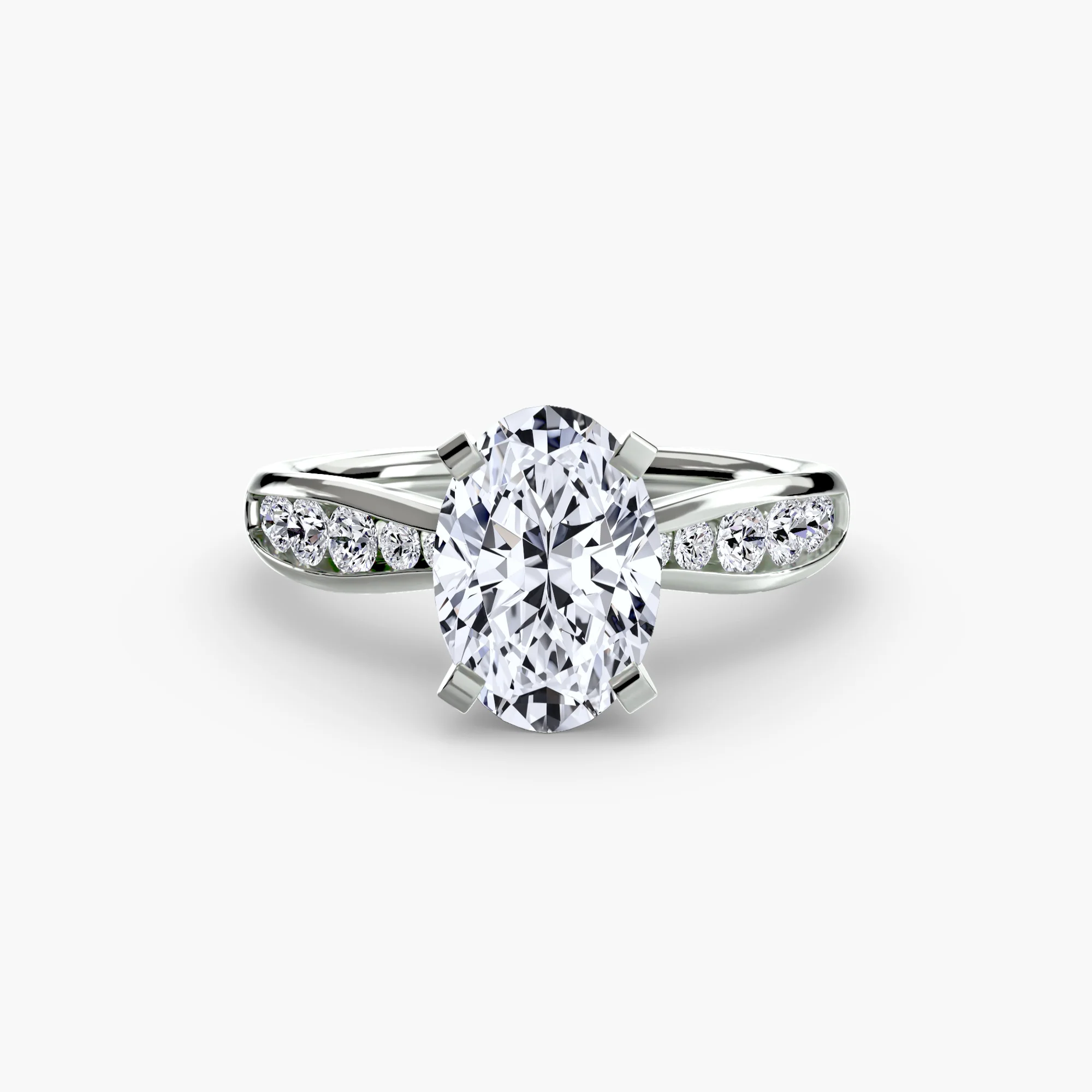 Solitaire with Pavé 3 - Image 35