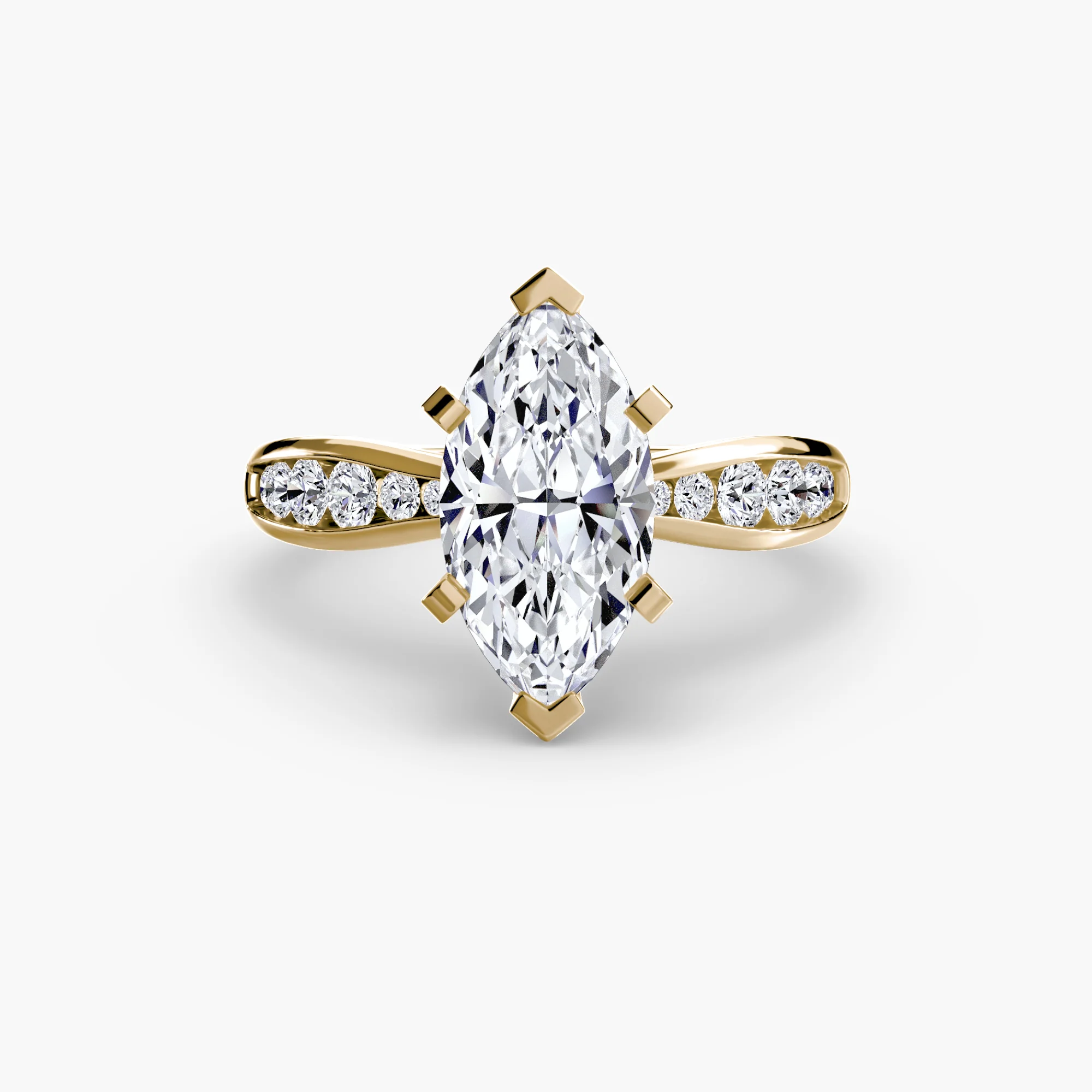 Solitaire with Pavé 3 - Image 51