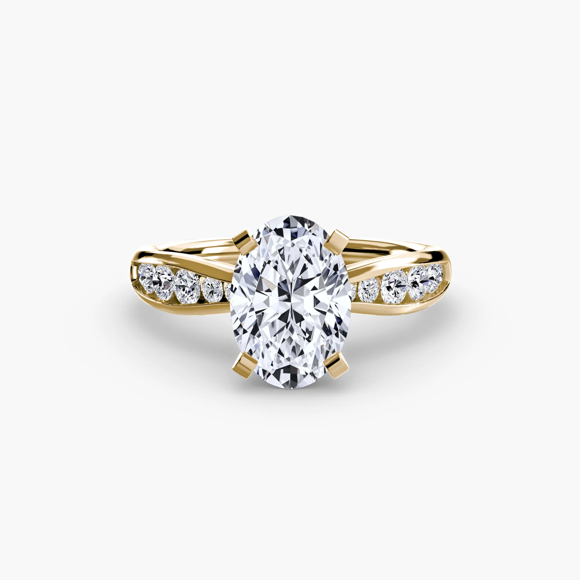 Solitaire with Pavé 3 - Image 75