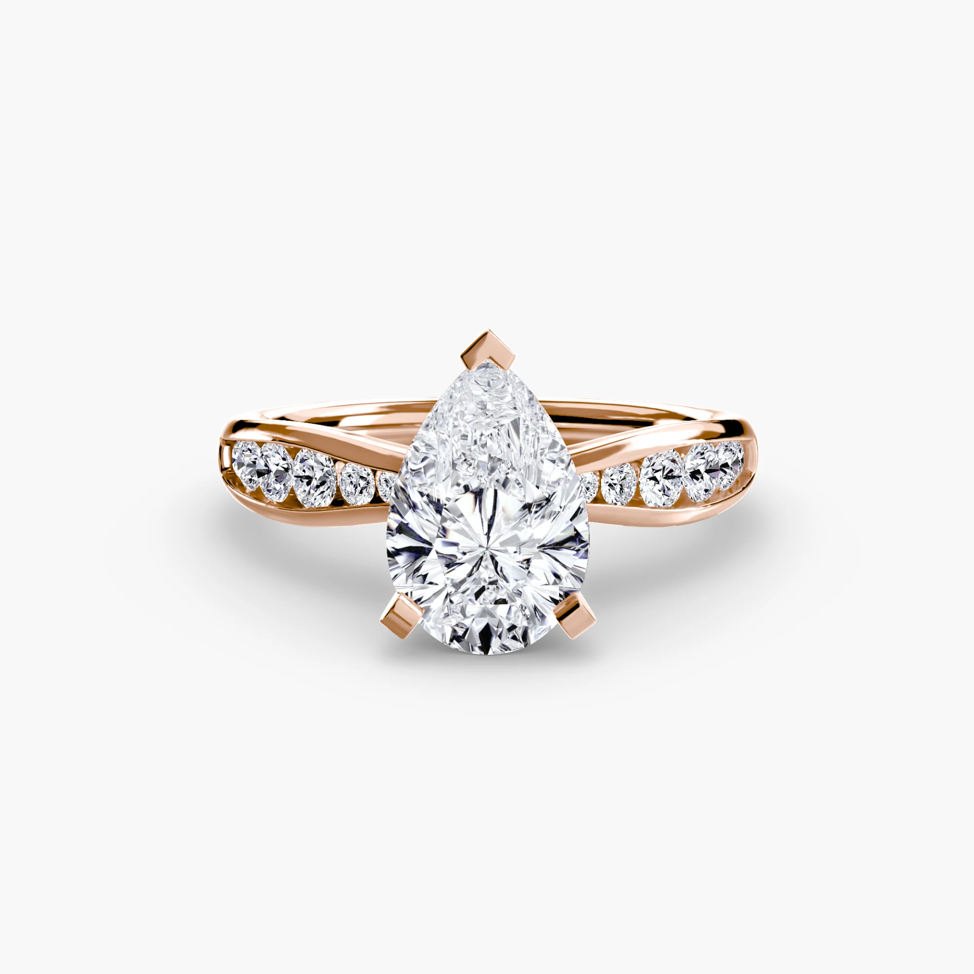 Solitaire with Pavé 3 - Image 86