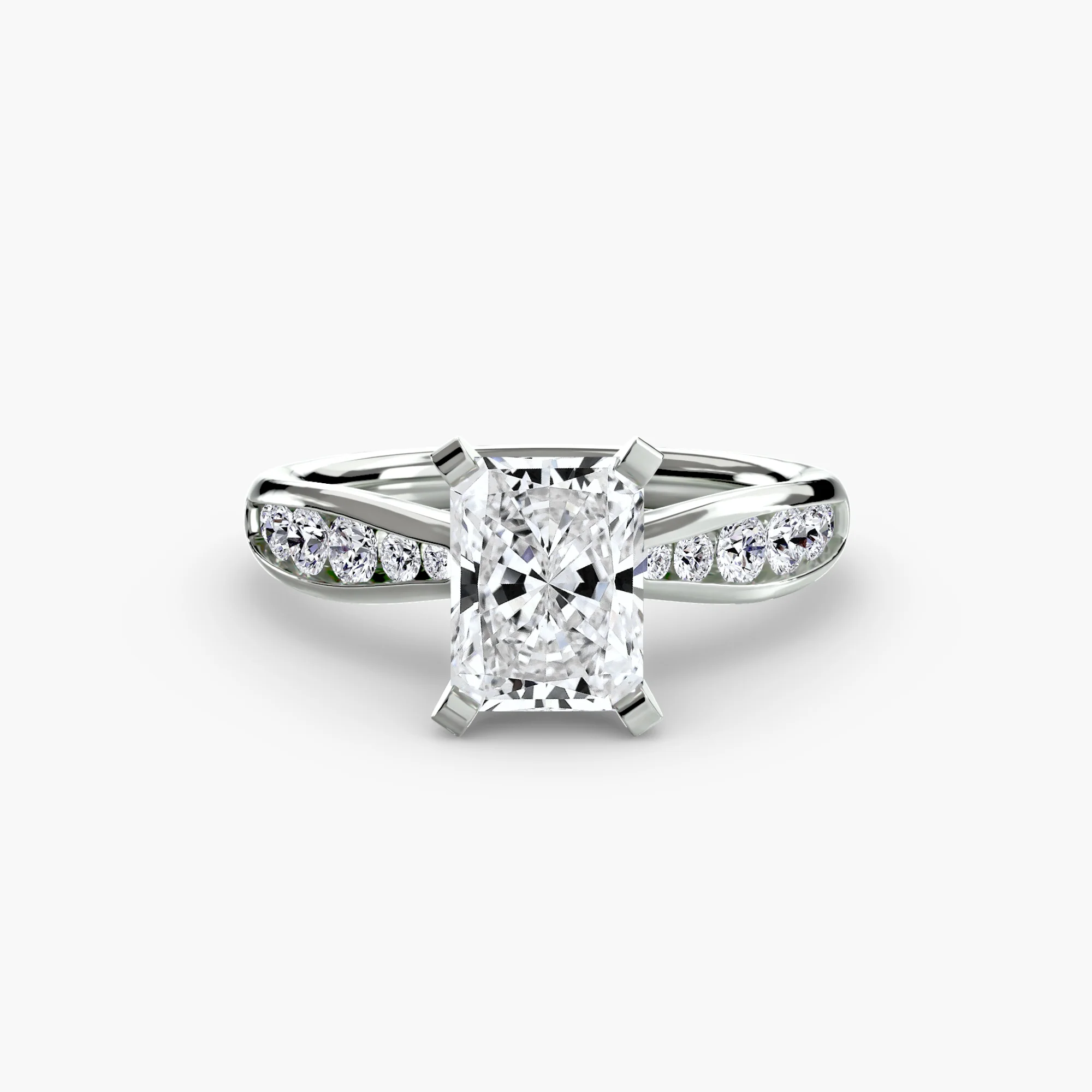 Solitaire with Pavé 3 - Image 9