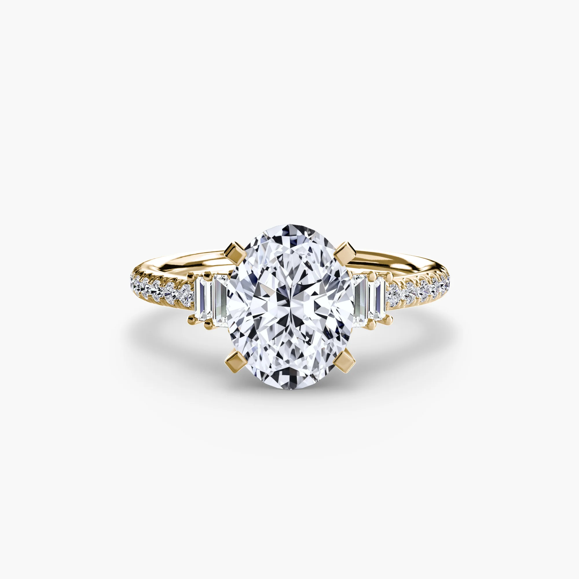 Solitaire with Pavé 4 - Image 15