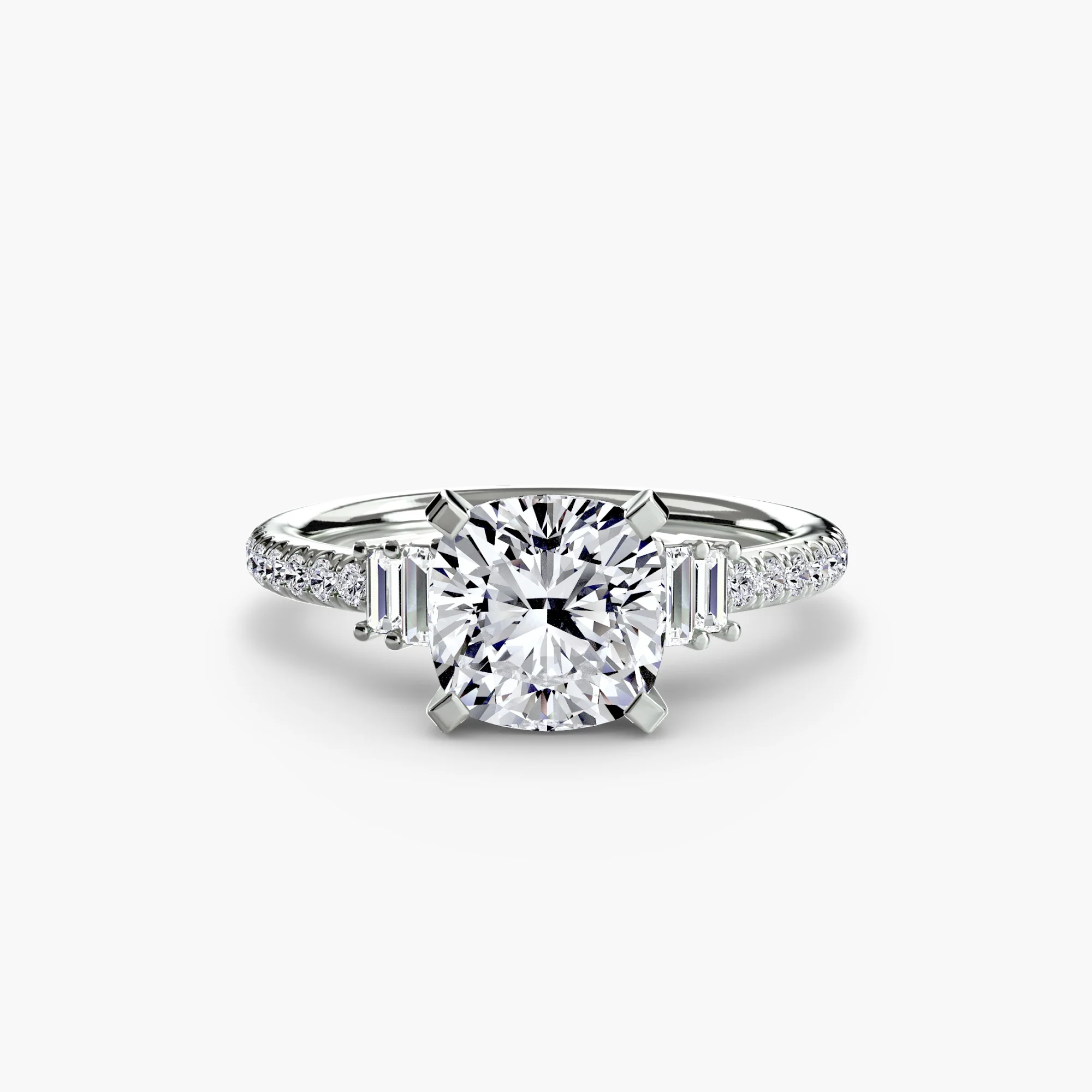 Solitaire with Pavé 4 - Image 4