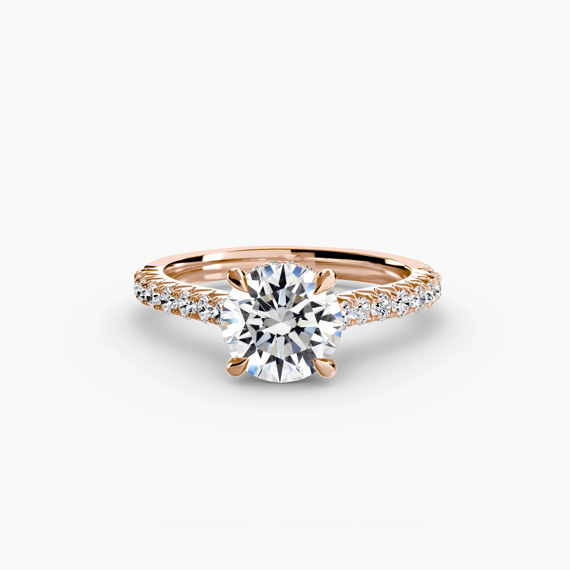 Solitaire with Pavé 5 - Image 10