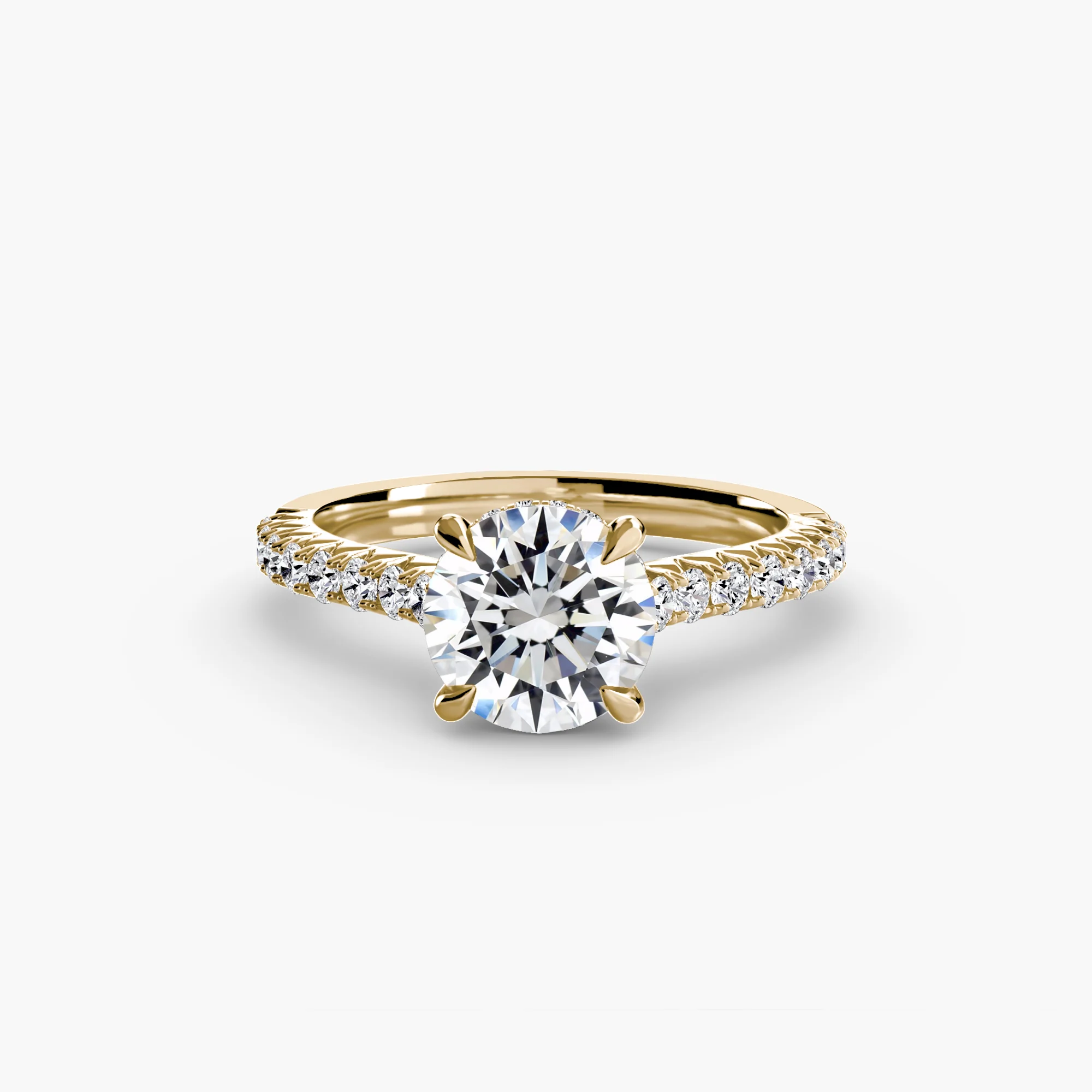 Solitaire with Pavé 5 - Image 3