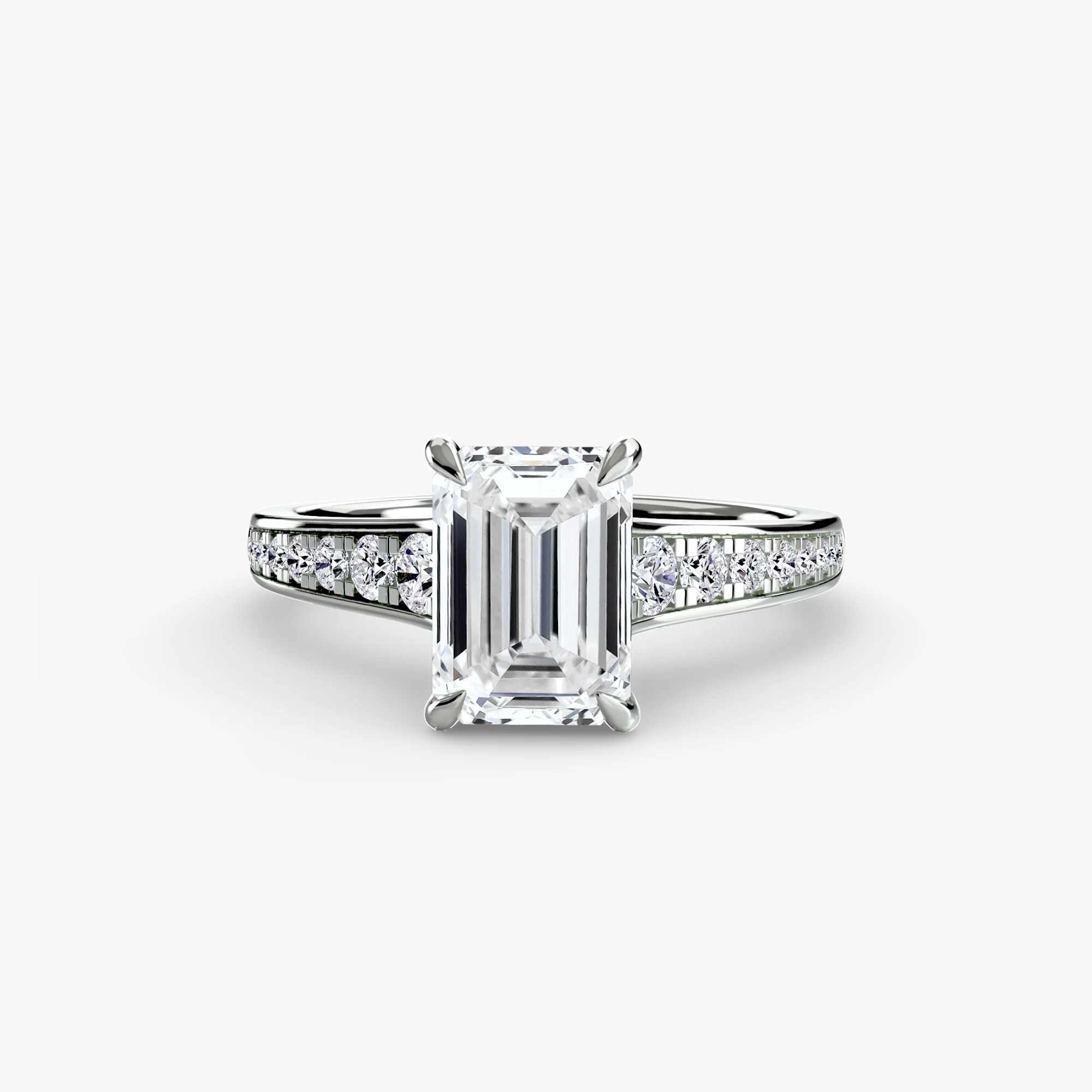 Solitaire with Pavé 7 - Image 7
