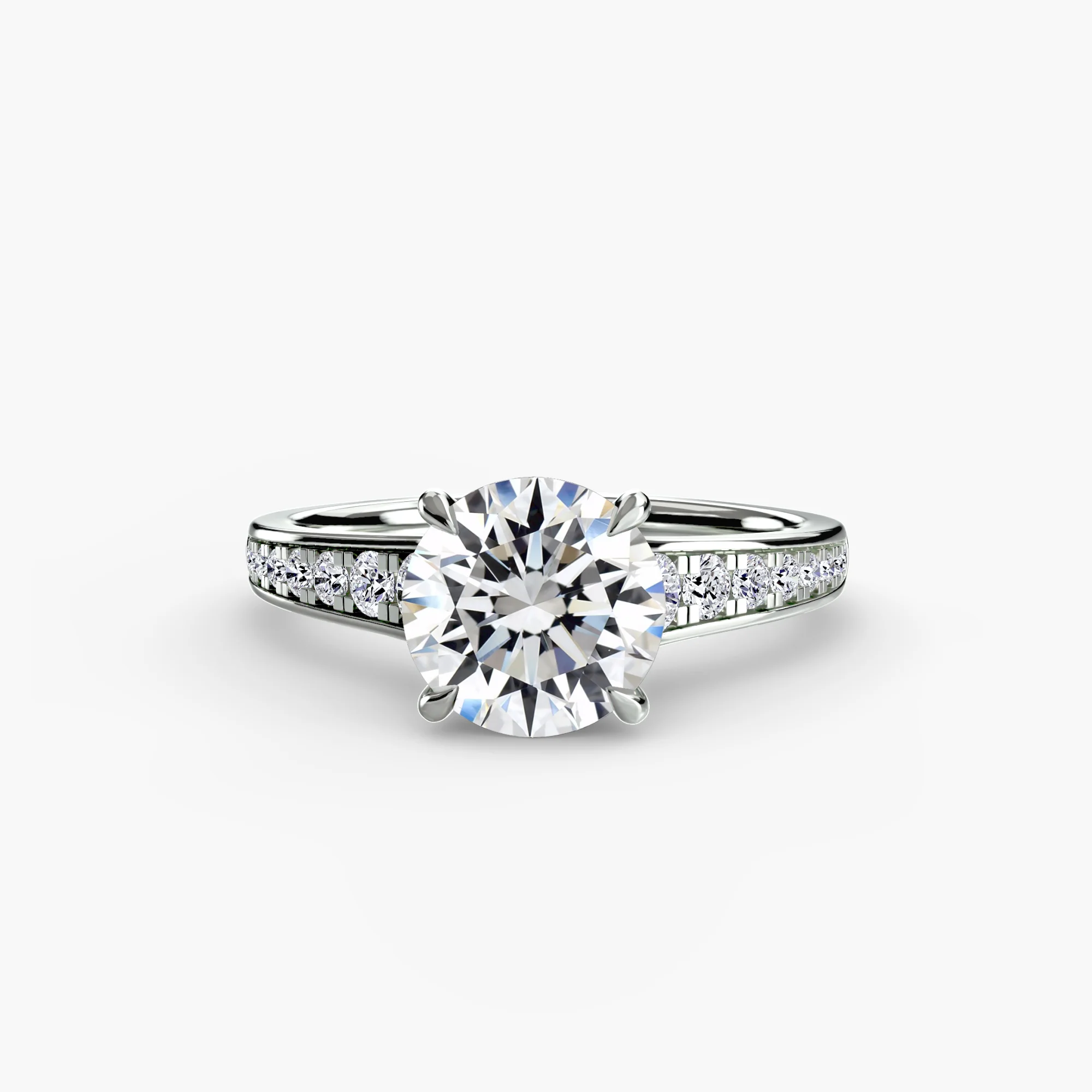 Solitaire with Pavé 7 - Image 92