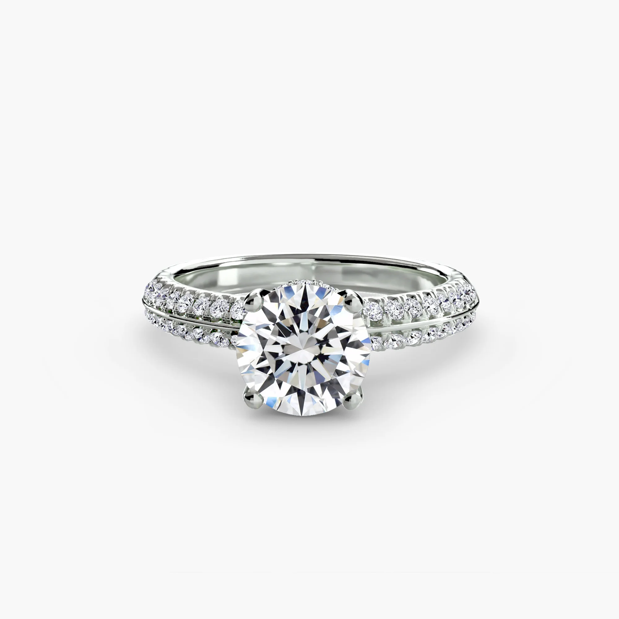 Solitaire with Pavé - Image 8