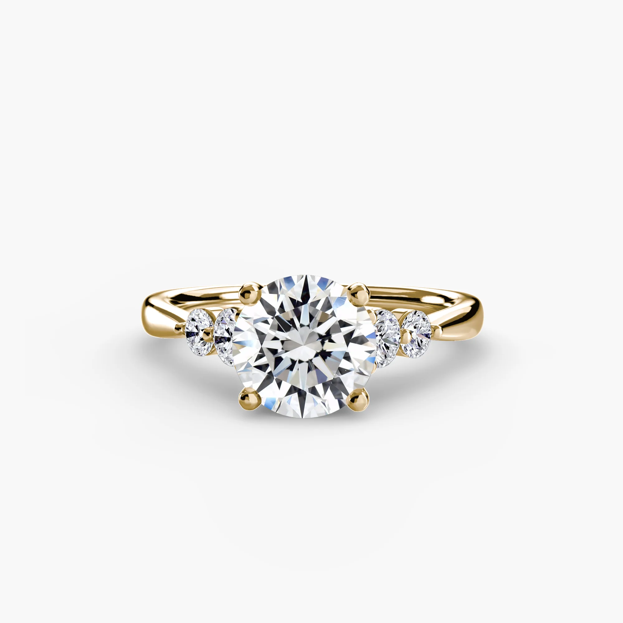 Solitaire with Shoulder Accents 2 - Image 12