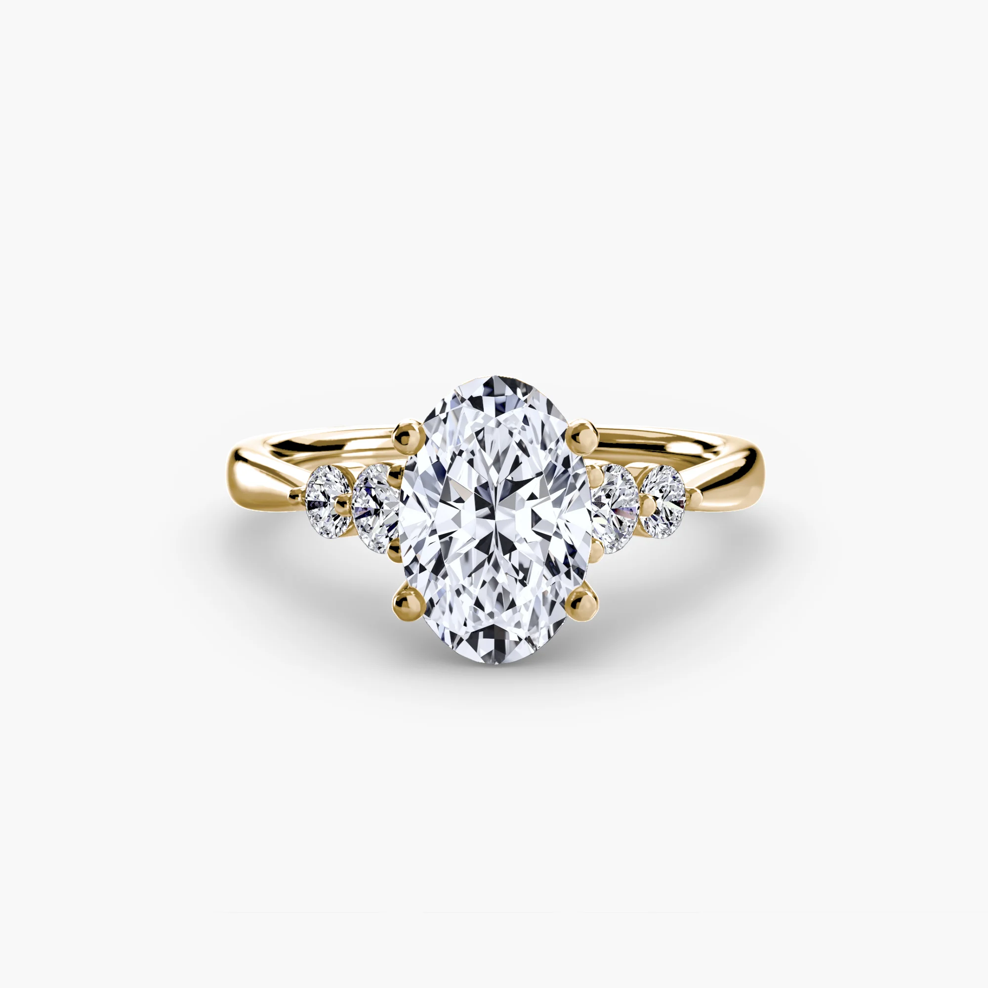 Solitaire with Shoulder Accents 2 - Image 15