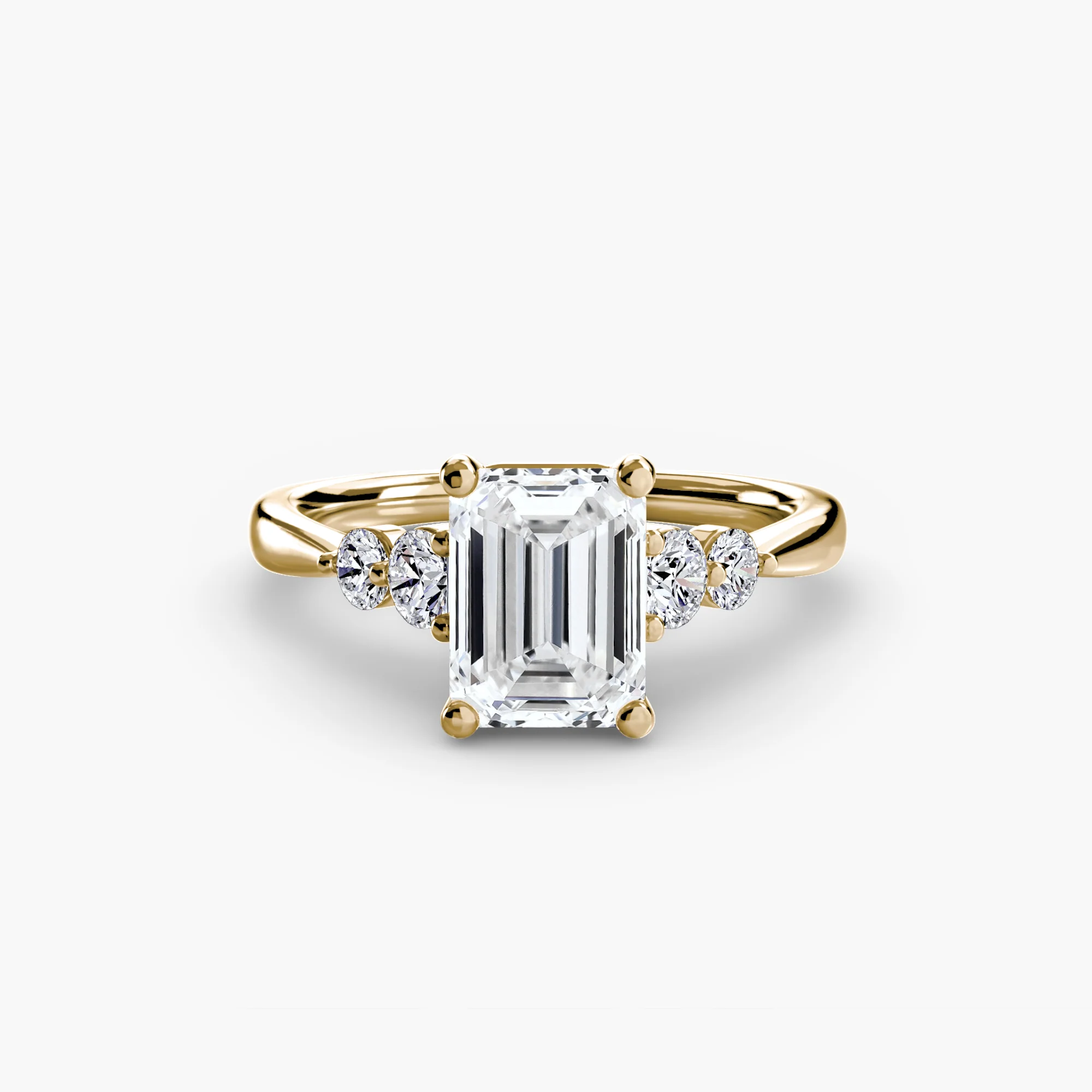Solitaire with Shoulder Accents 2 - Image 17