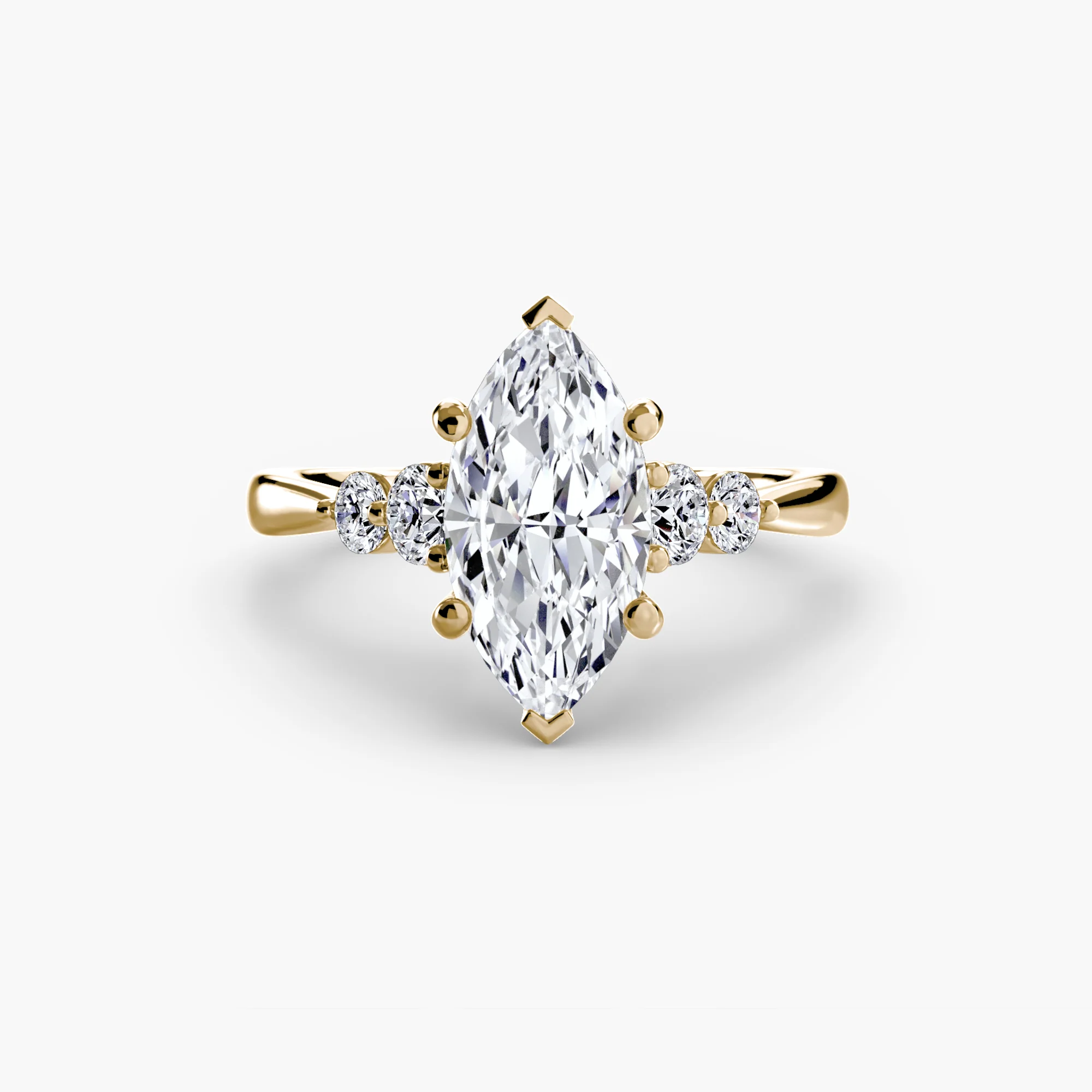 Solitaire with Shoulder Accents 2 - Image 20