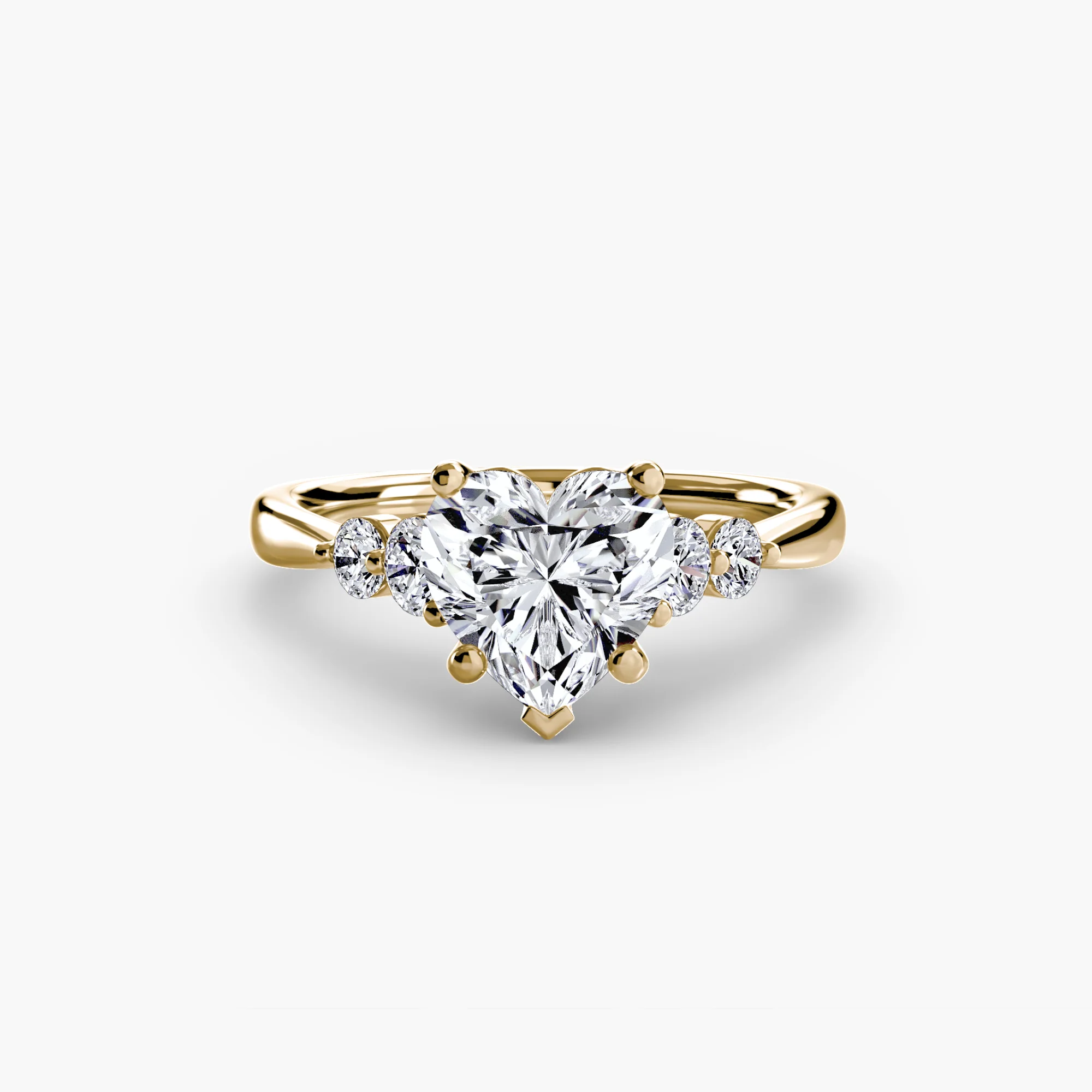 Solitaire with Shoulder Accents 2 - Image 47