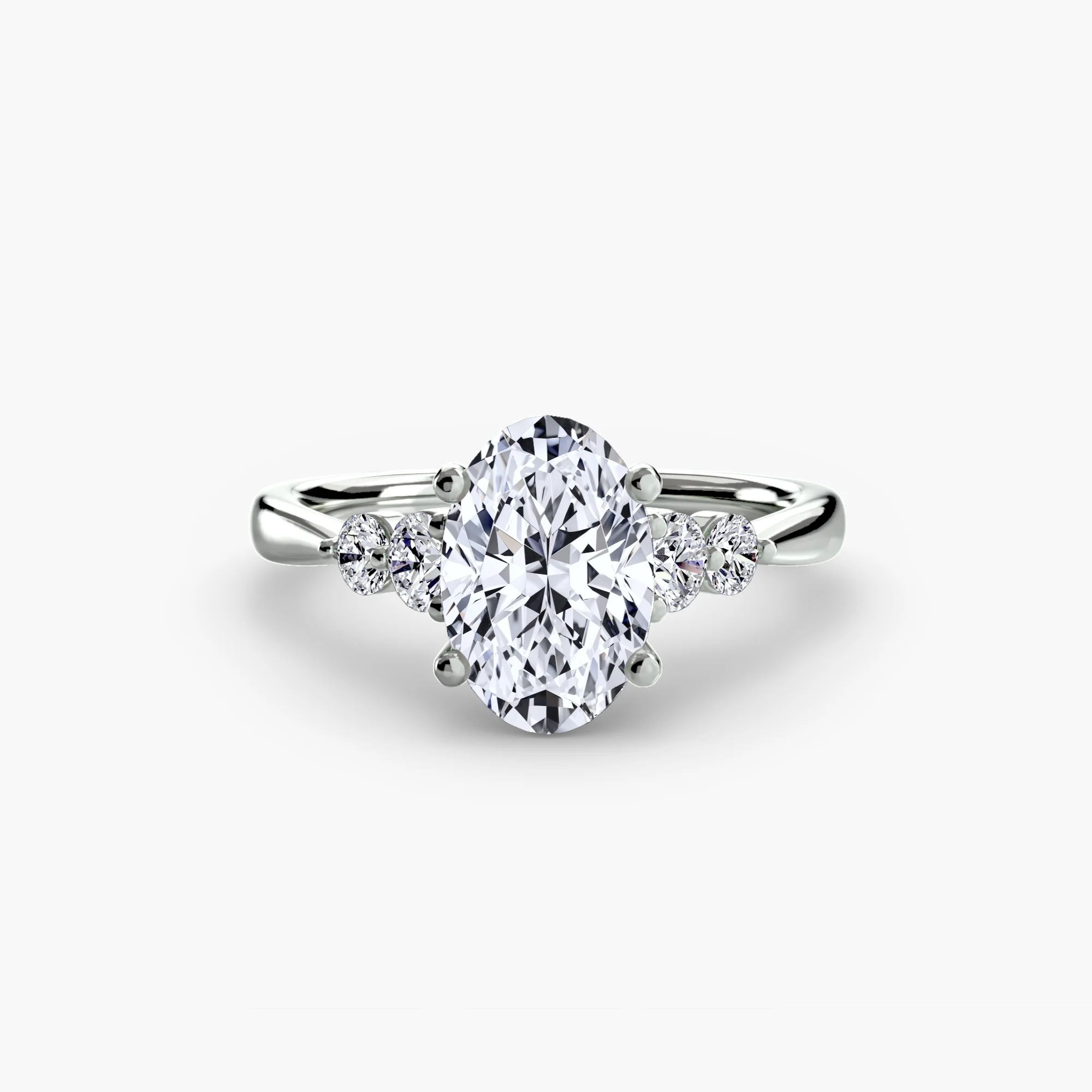 Solitaire with Shoulder Accents 2 - Image 63
