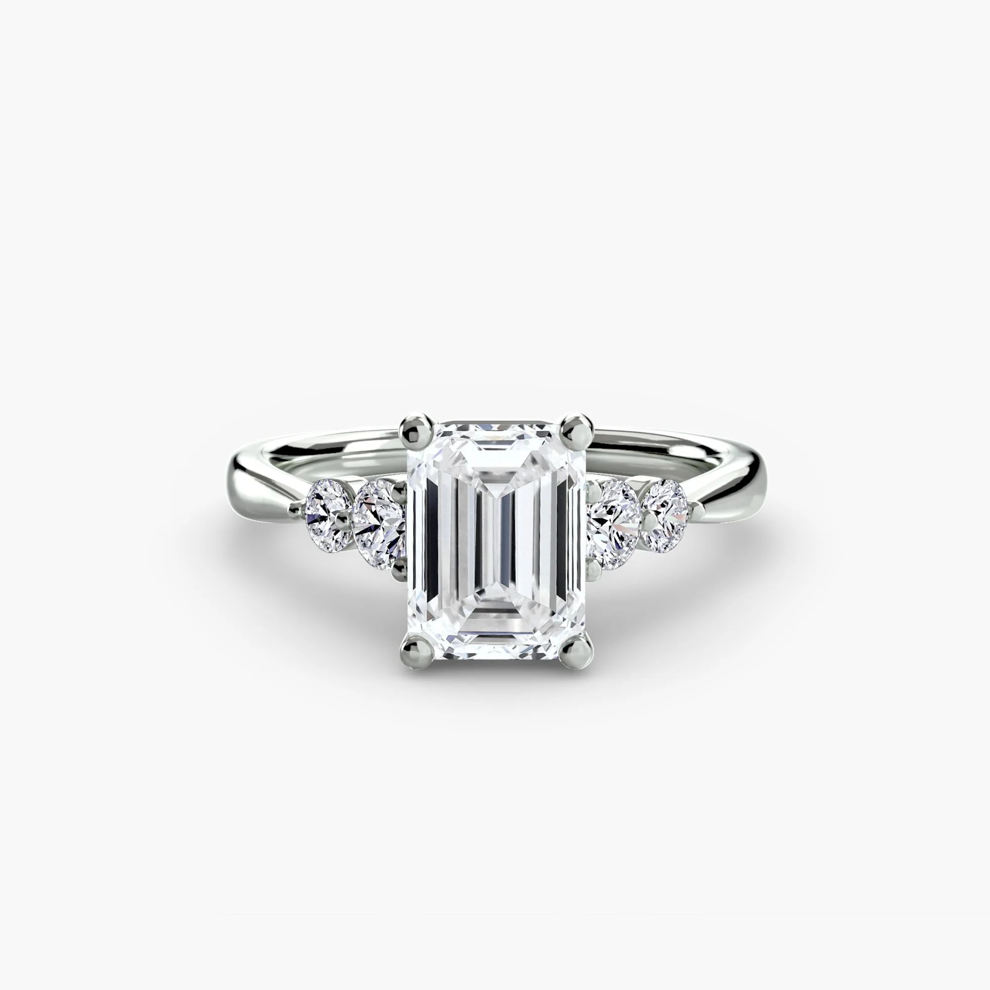 Solitaire with Shoulder Accents 2 - Image 65