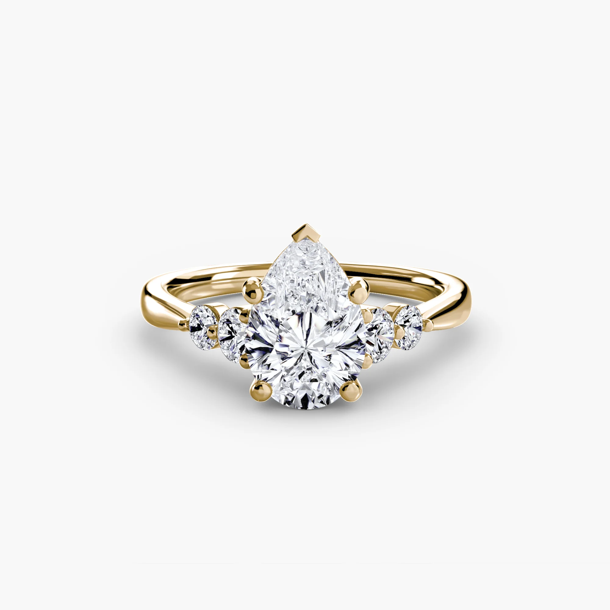 Solitaire with Shoulder Accents 2 - Image 74