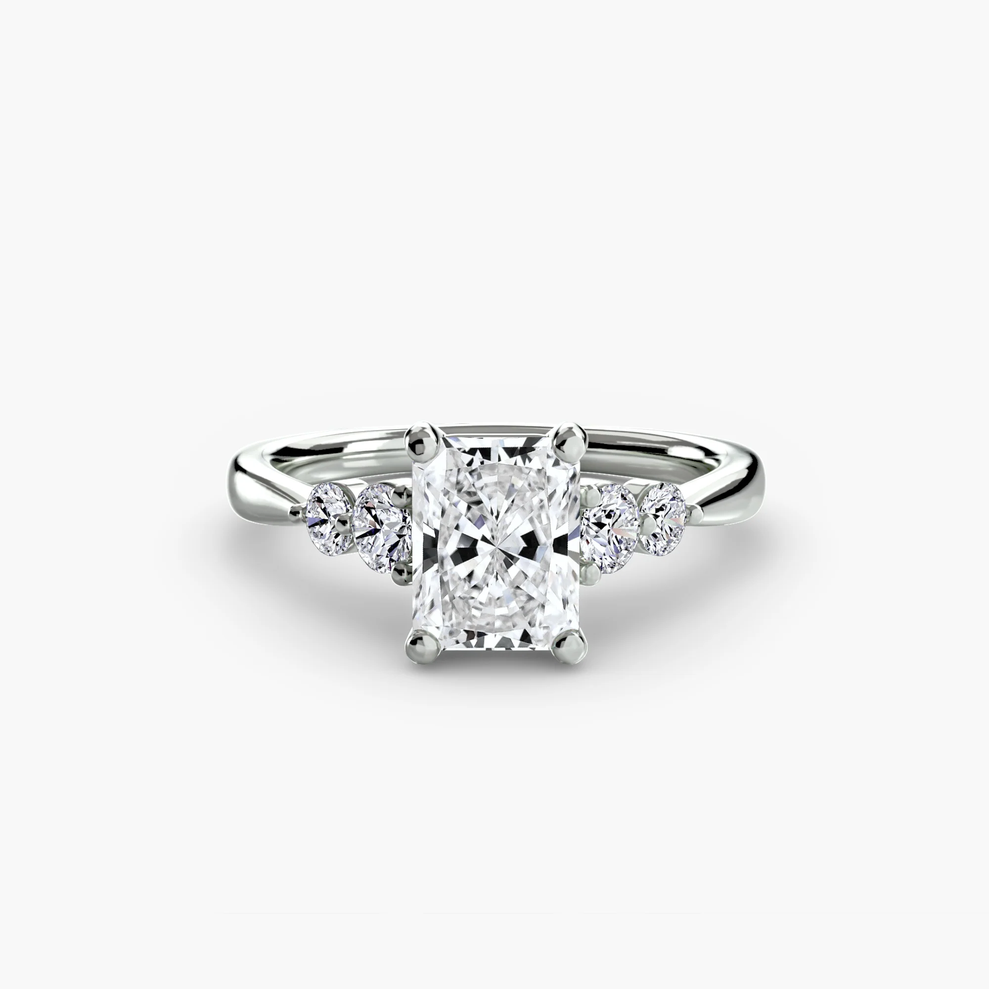 Solitaire with Shoulder Accents 2 - Image 96