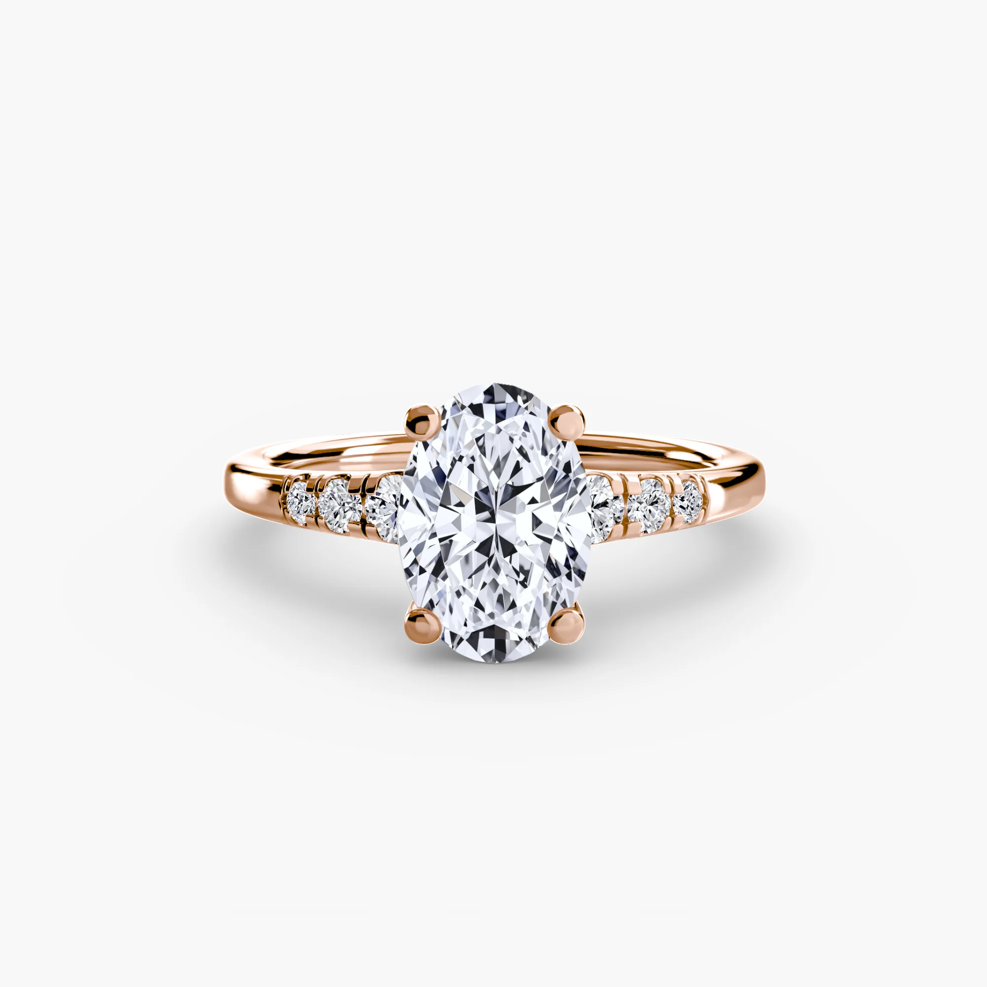 Solitaire with Shoulder Accents - Image 25