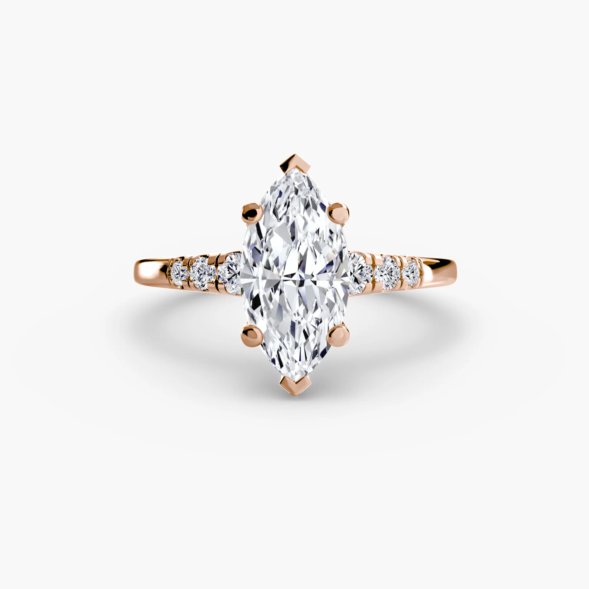 Solitaire with Shoulder Accents - Image 31