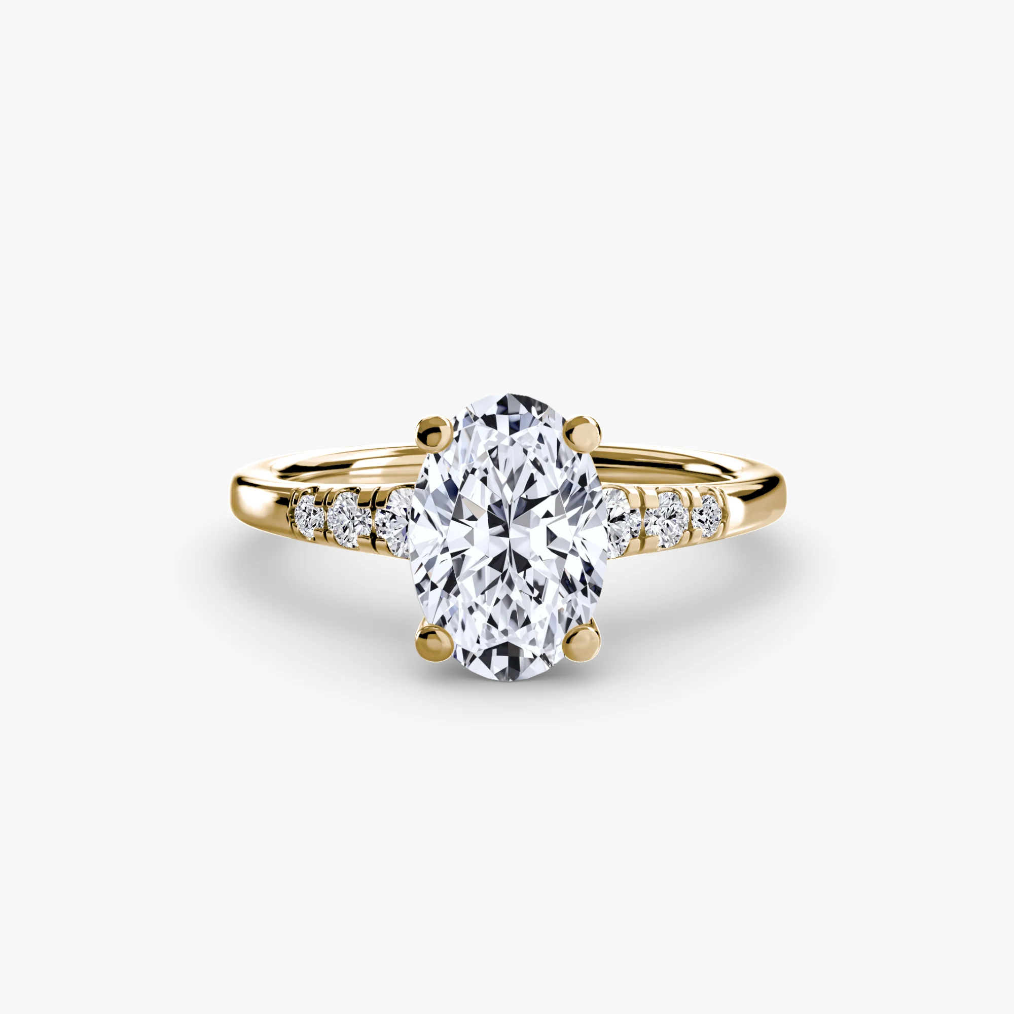 Solitaire with Shoulder Accents - Image 45
