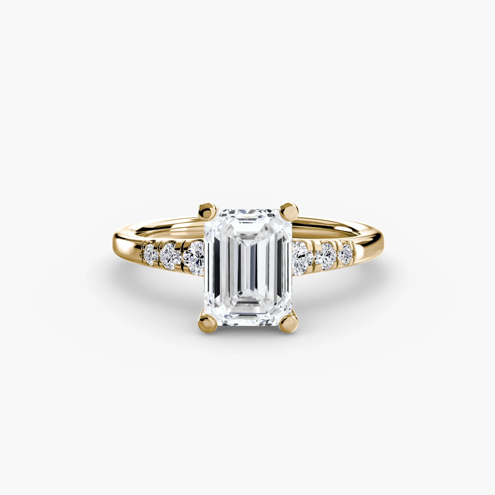 Solitaire with Shoulder Accents - Image 47