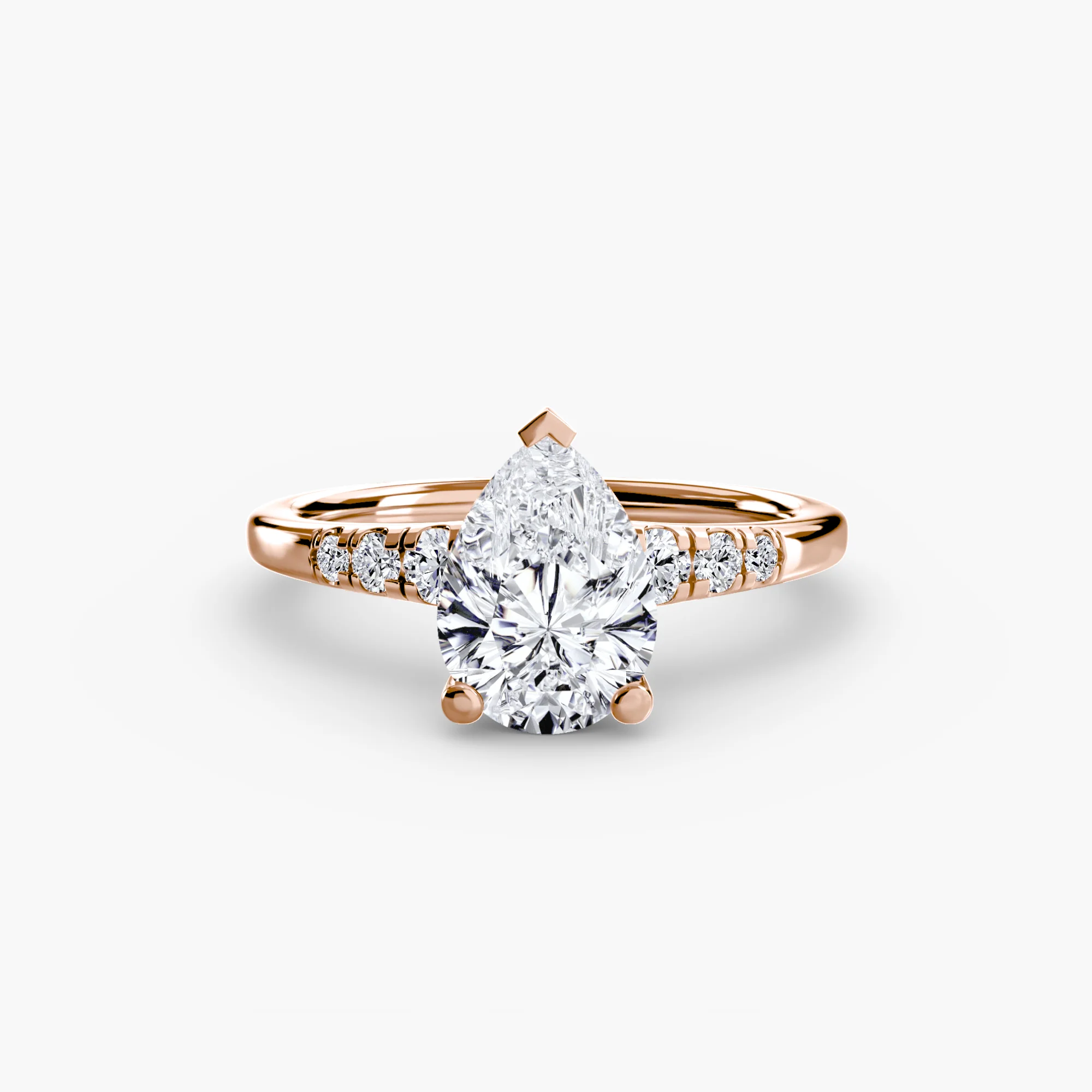 Solitaire with Shoulder Accents - Image 56