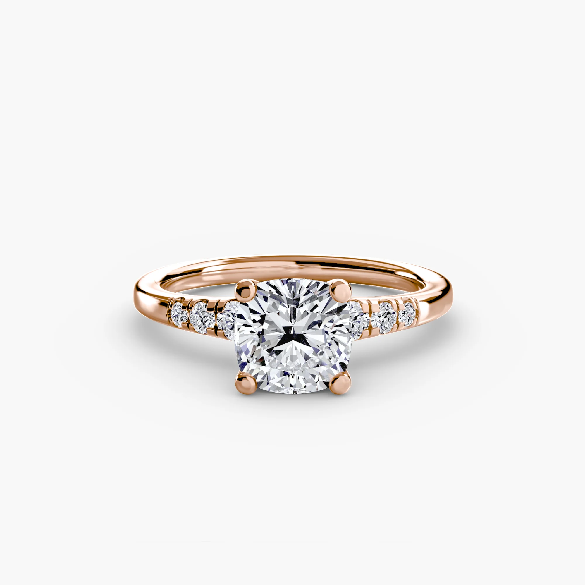 Solitaire with Shoulder Accents - Image 84
