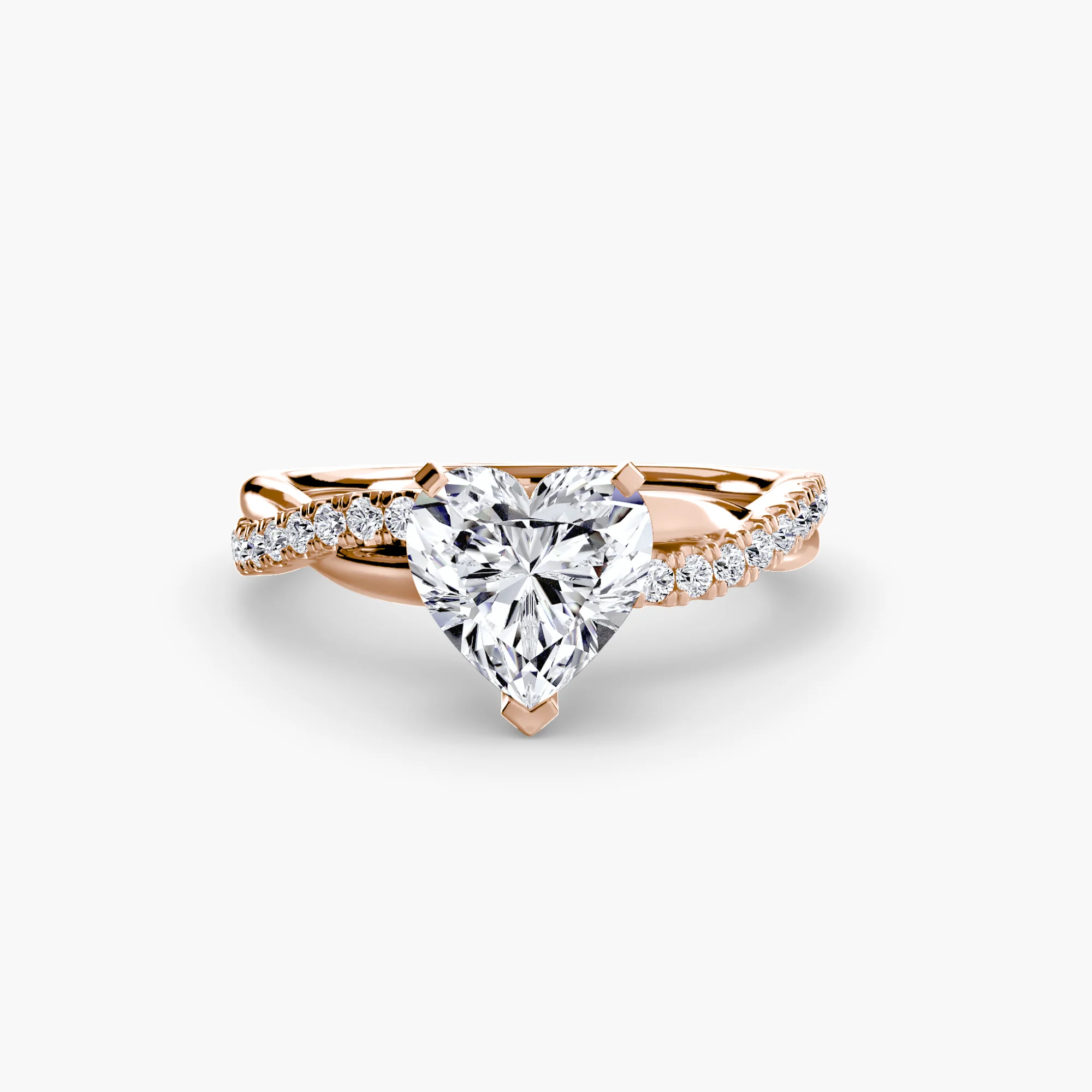 The Emerald Twist Pavé Ring - Image 25