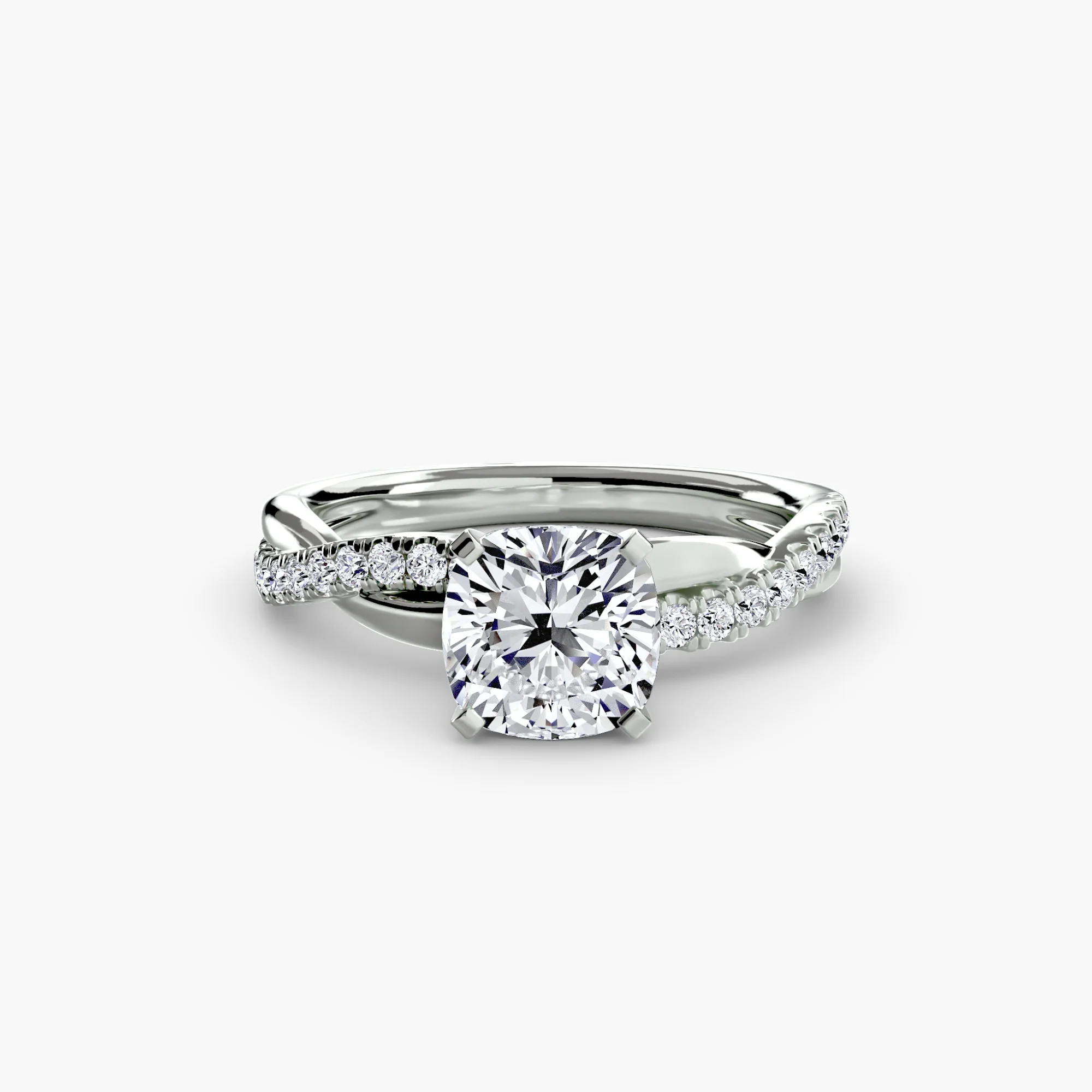 The Emerald Twist Pavé Ring - Image 30