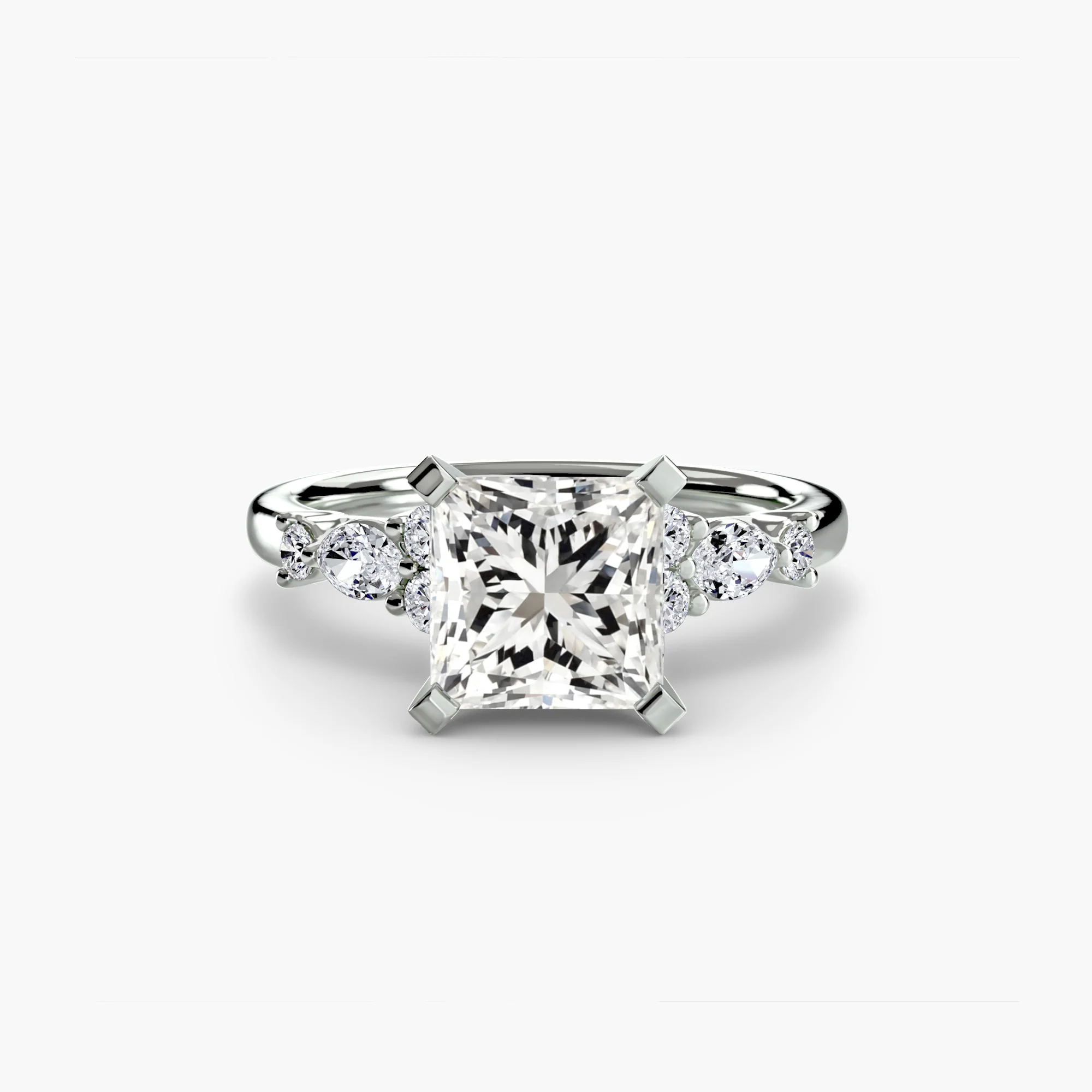 The Floral Accent Solitaire - Image 33
