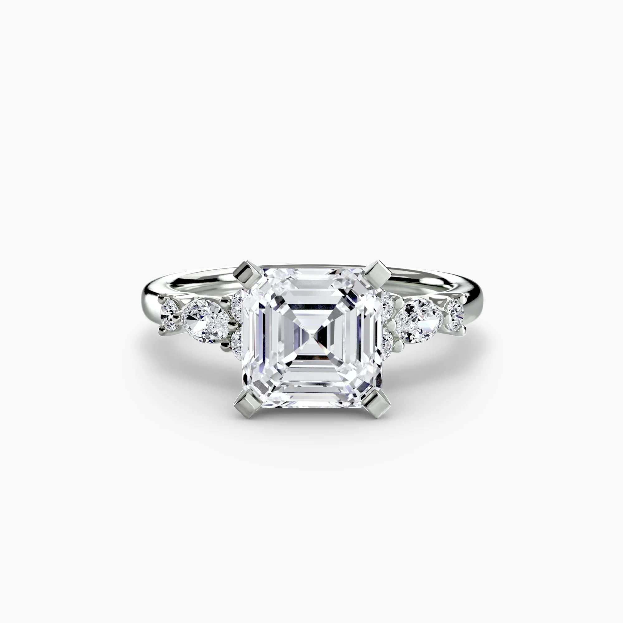 The Floral Accent Solitaire - Image 40