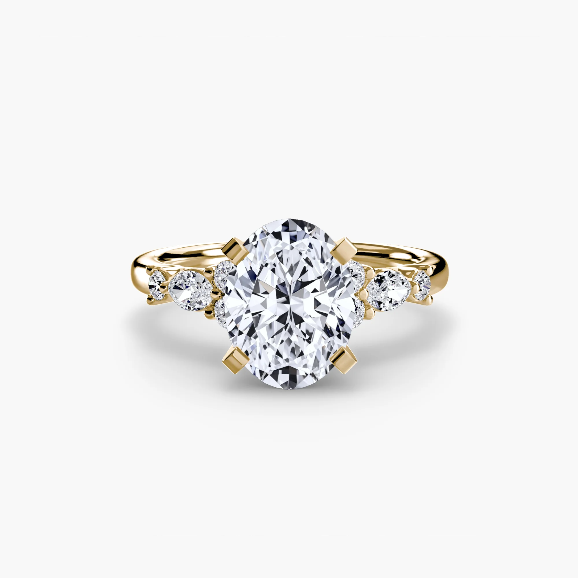 The Floral Accent Solitaire - Image 45