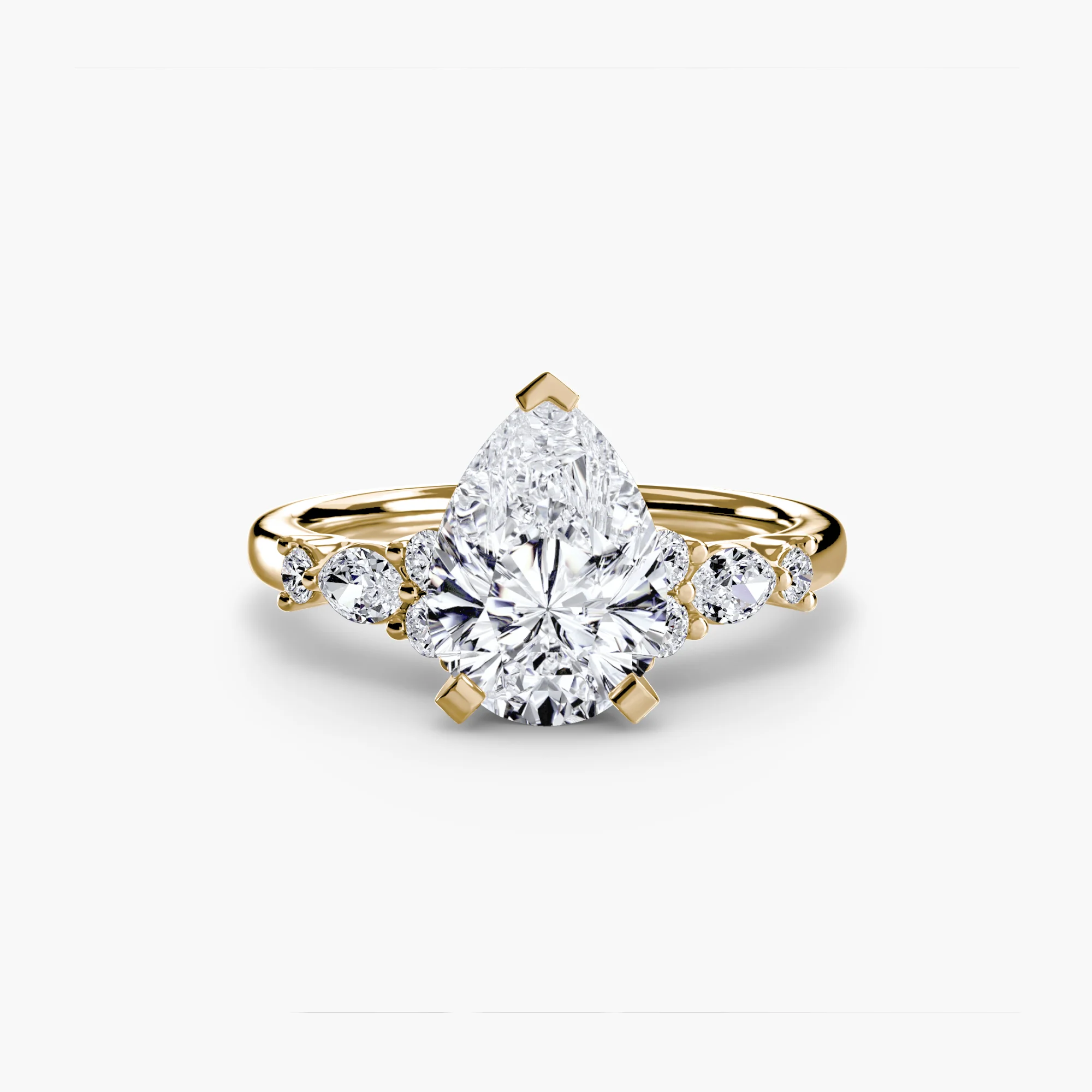The Floral Accent Solitaire - Image 46