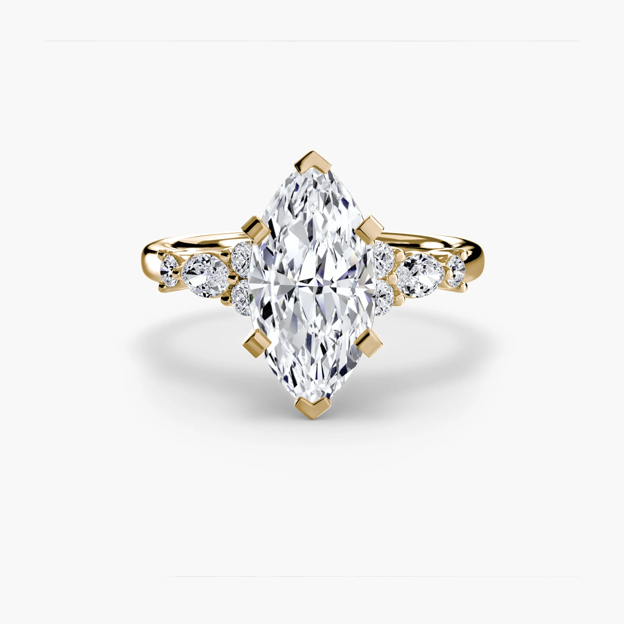 The Floral Accent Solitaire - Image 51