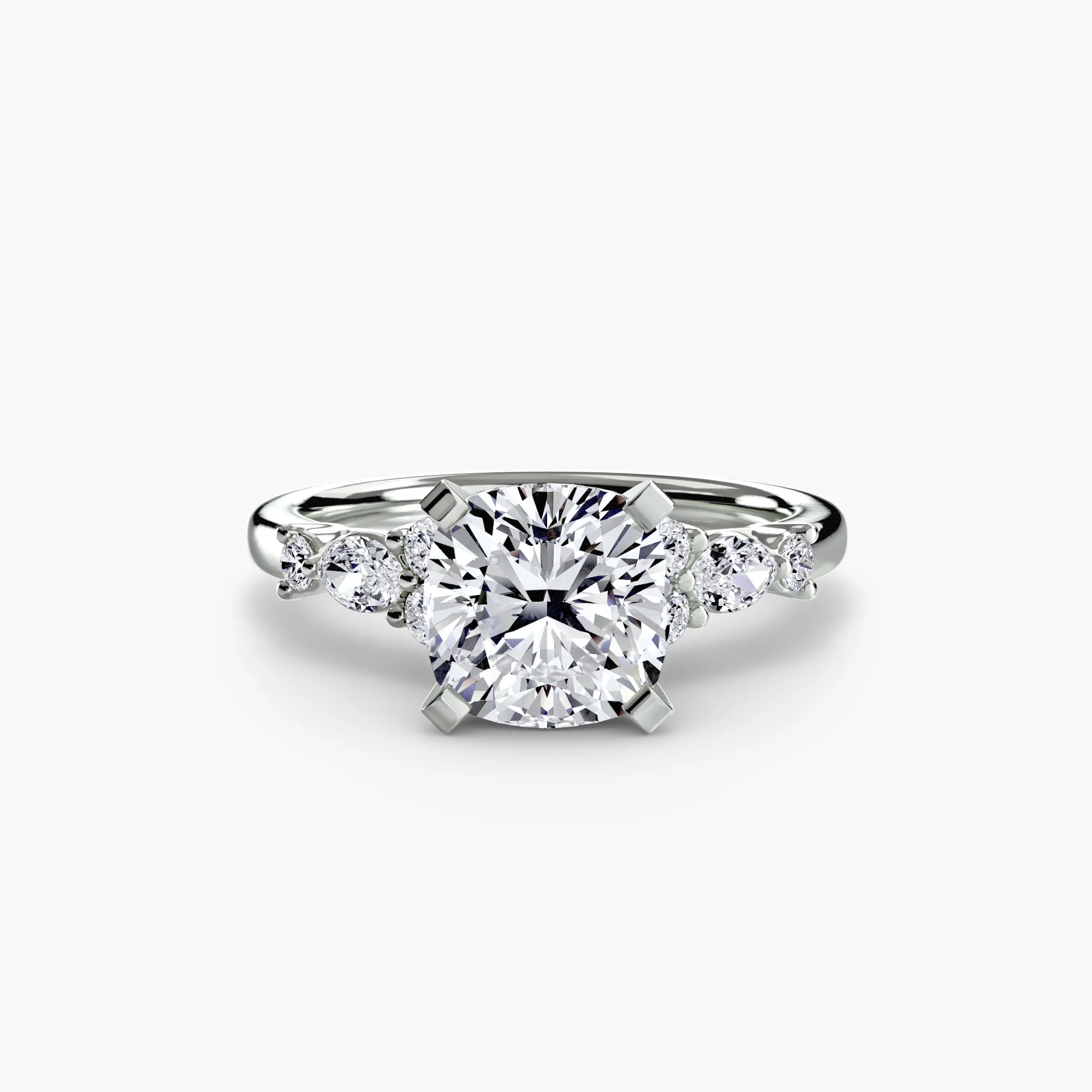 The Floral Accent Solitaire - Image 64