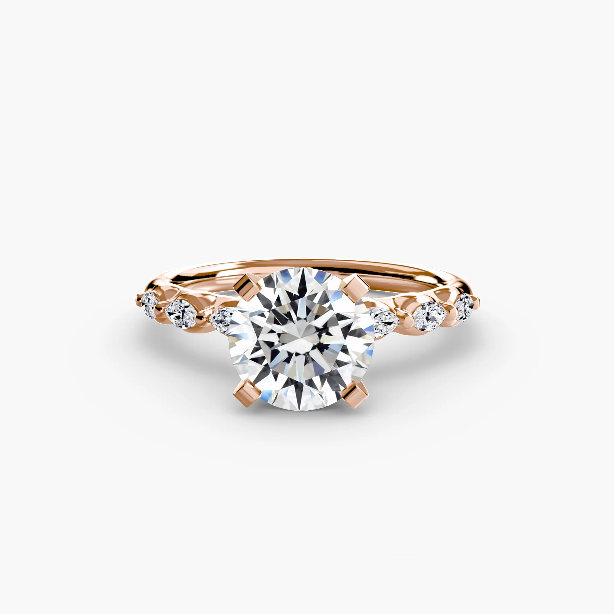 The Floral Accent Solitaire - Image 82