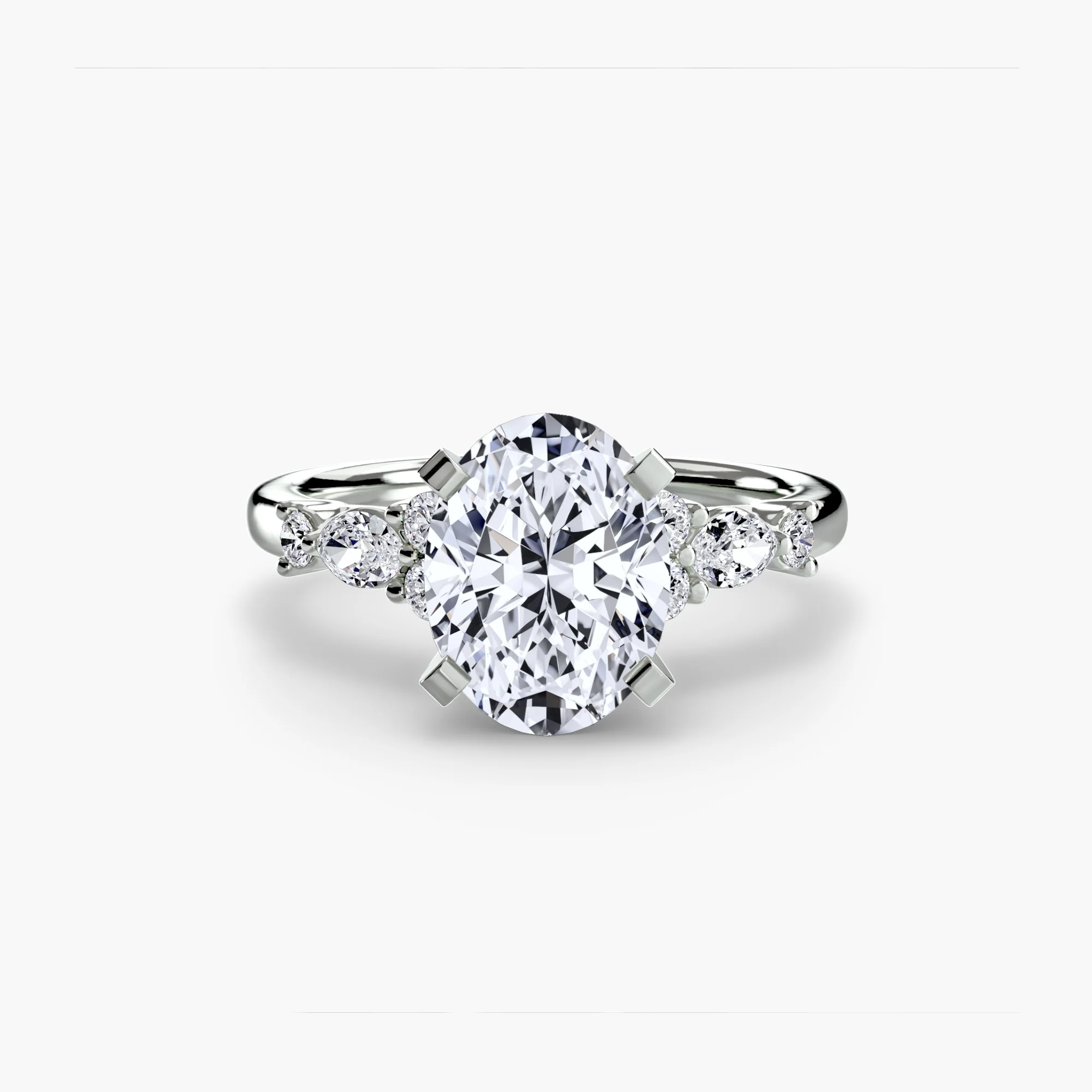 The Floral Accent Solitaire - Image 95