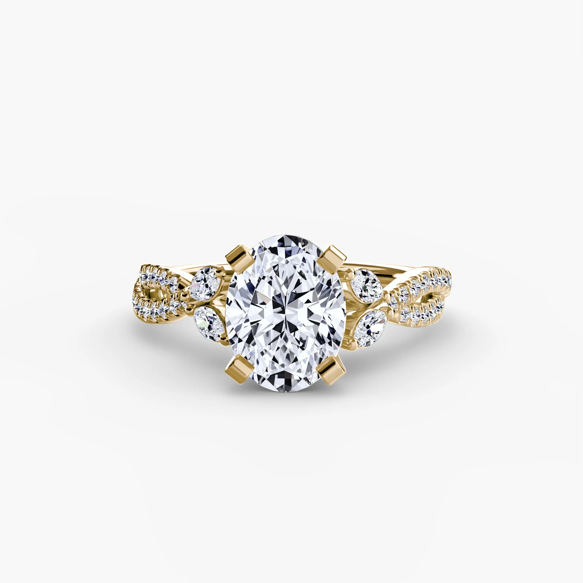 The Twist Pavé Ring - Image 9
