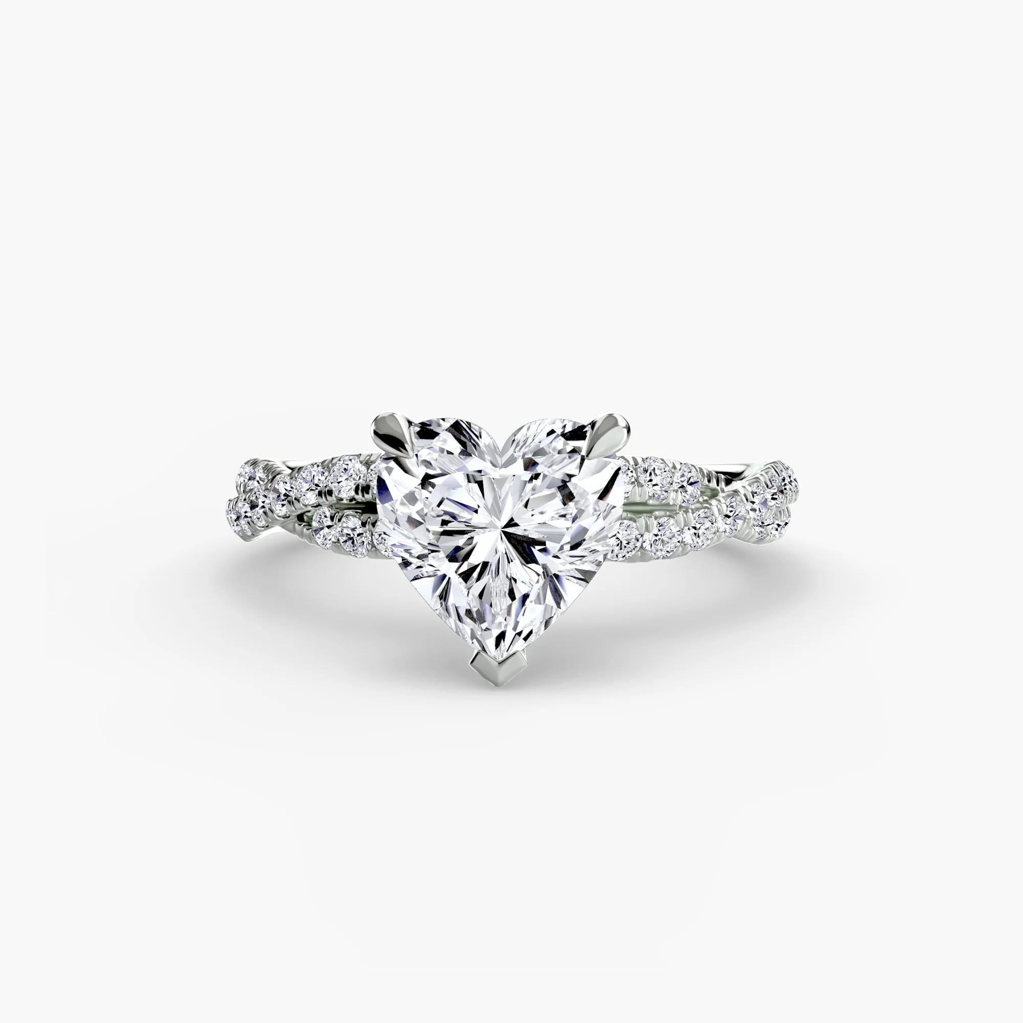 The Twisted Pavé Solitaire - Image 38