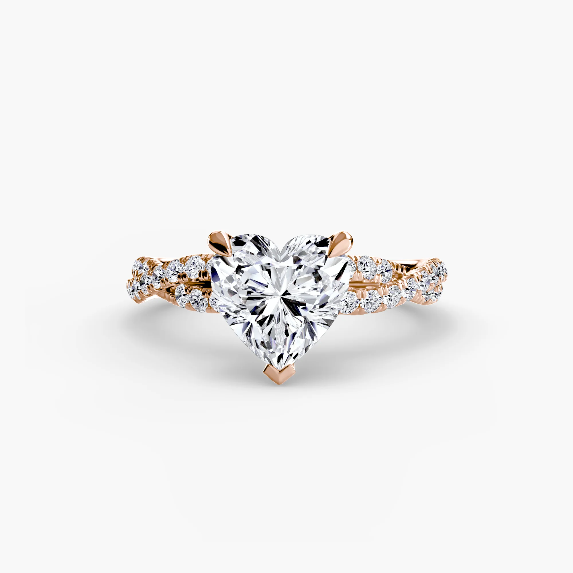The Twisted Pavé Solitaire - Image 58
