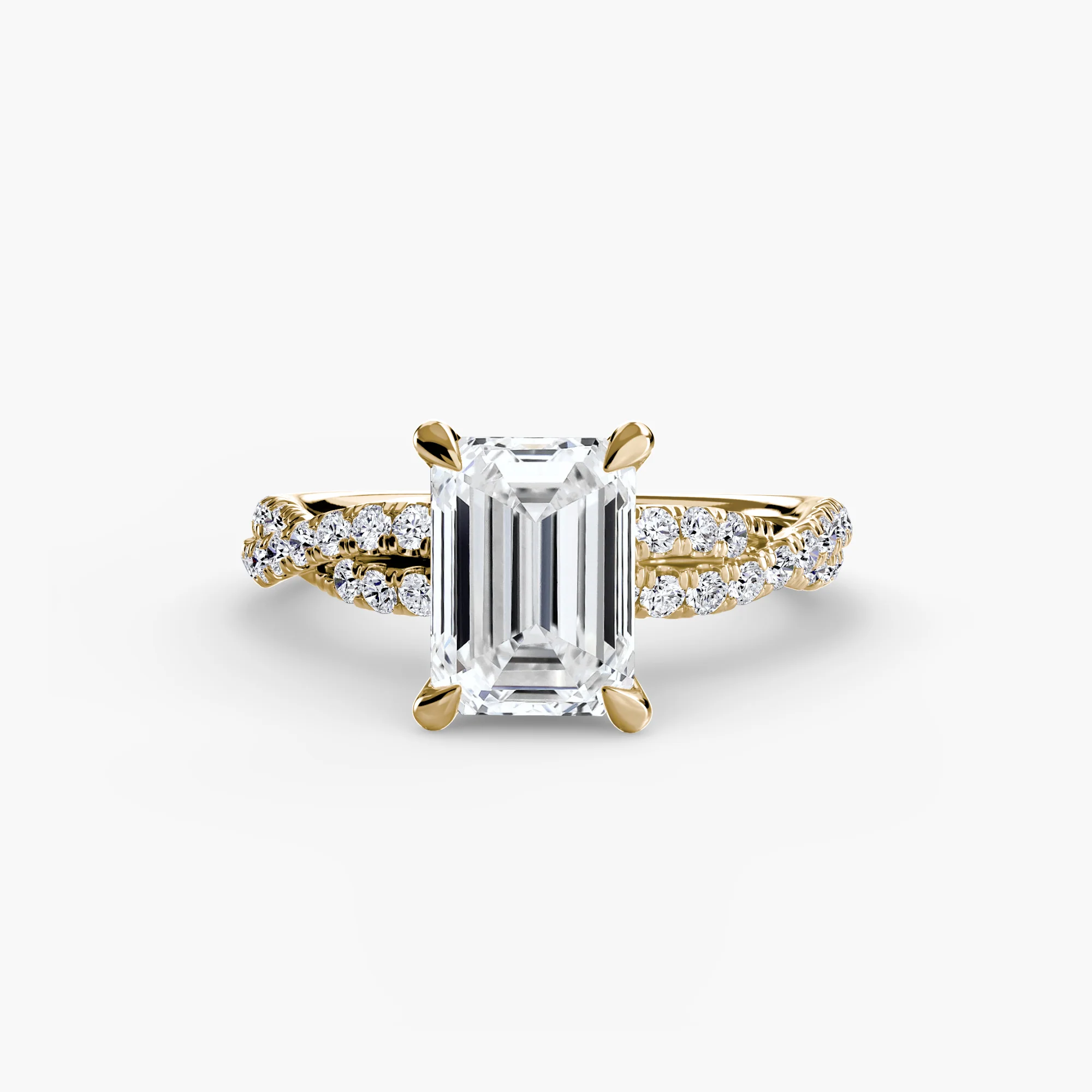 The Twisted Pavé Solitaire - Image 77