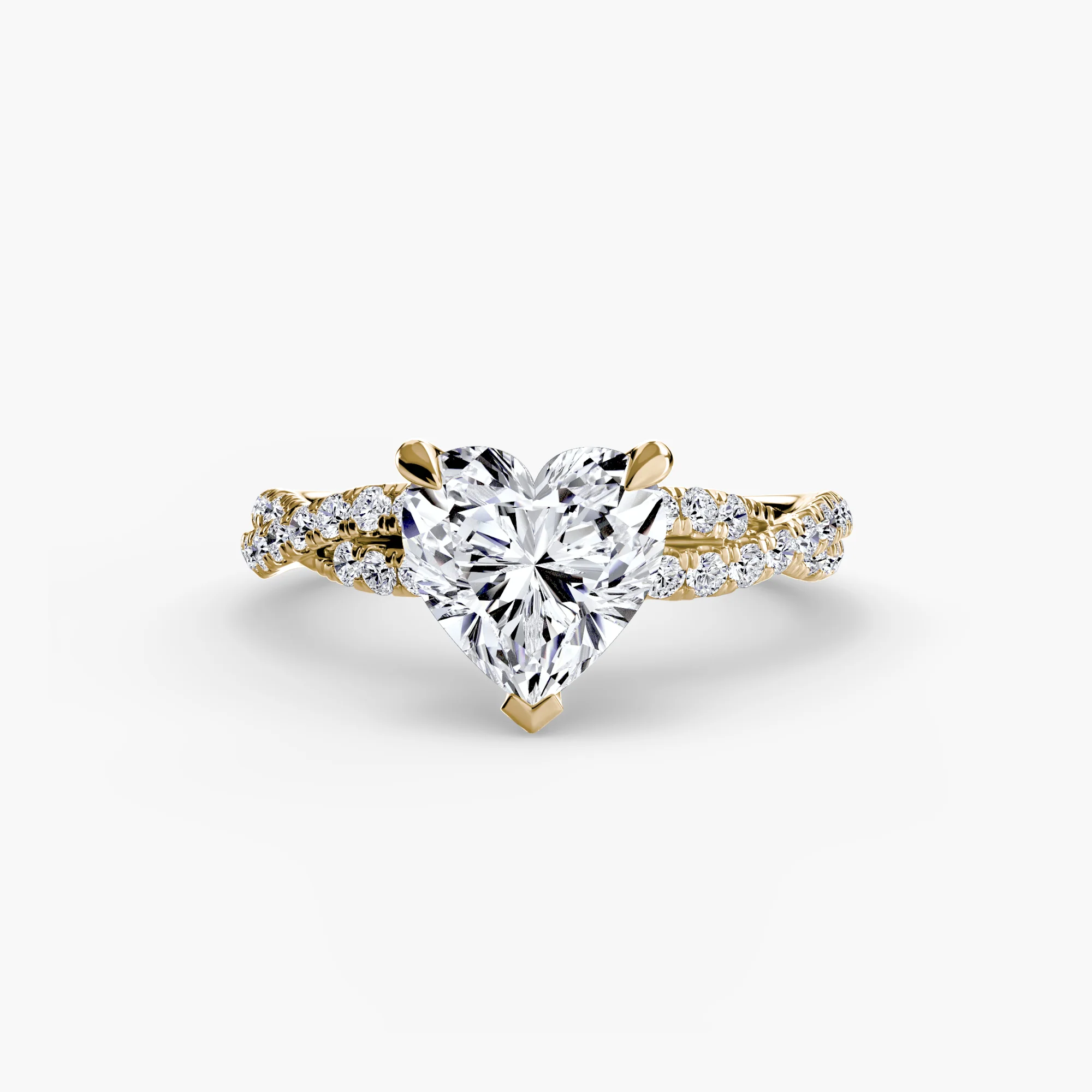 The Twisted Pavé Solitaire - Image 78