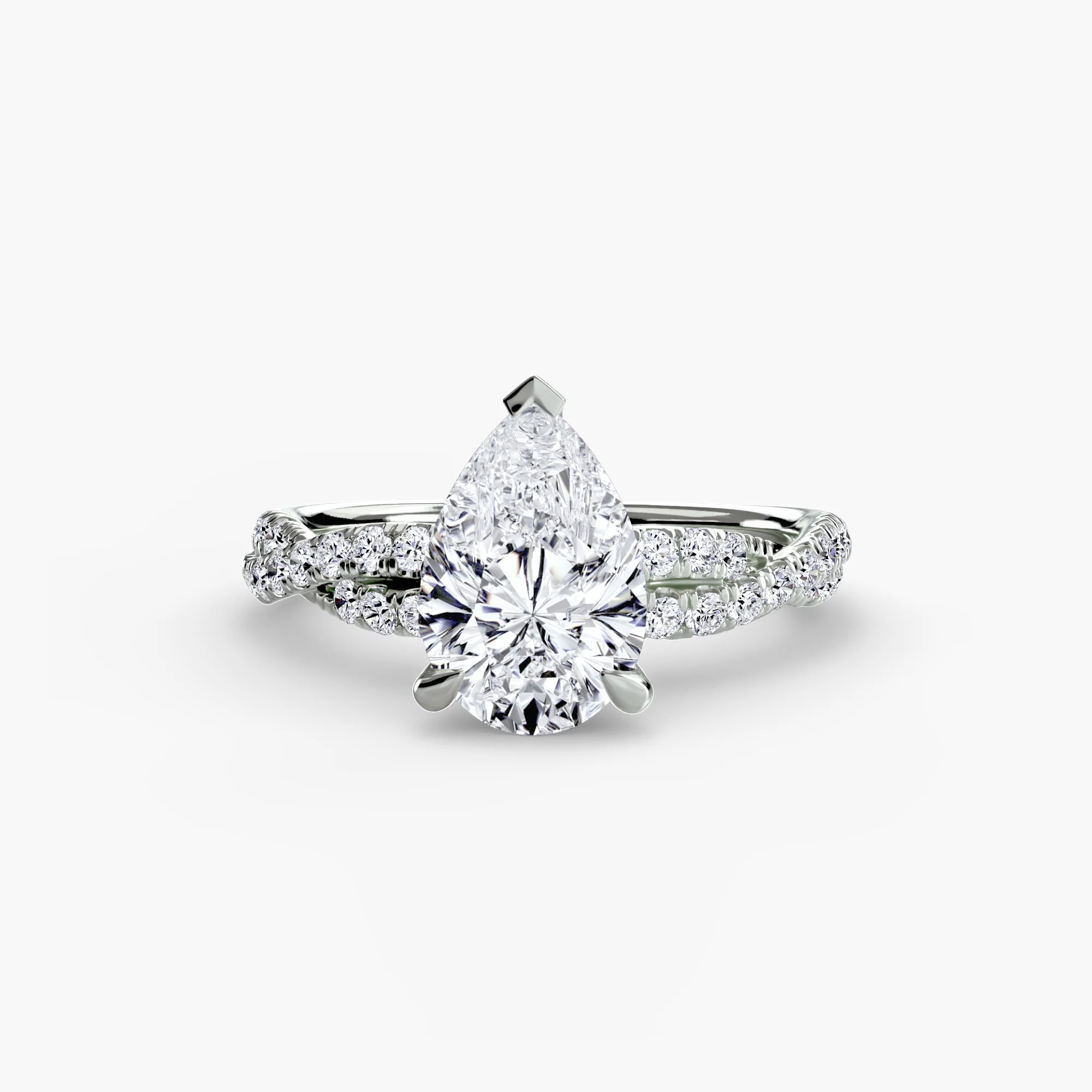 The Twisted Pavé Solitaire - Image 96