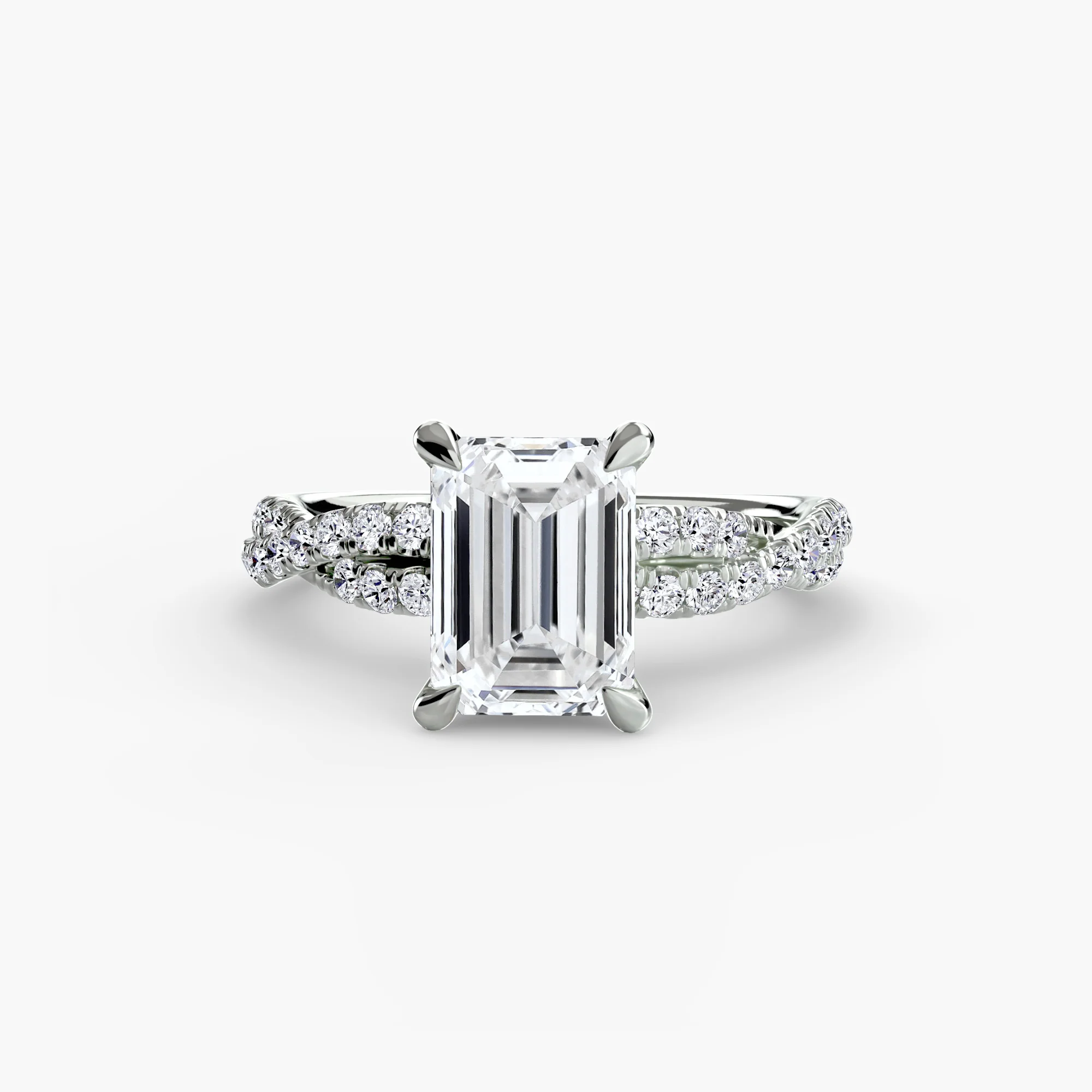 The Twisted Pavé Solitaire - Image 97
