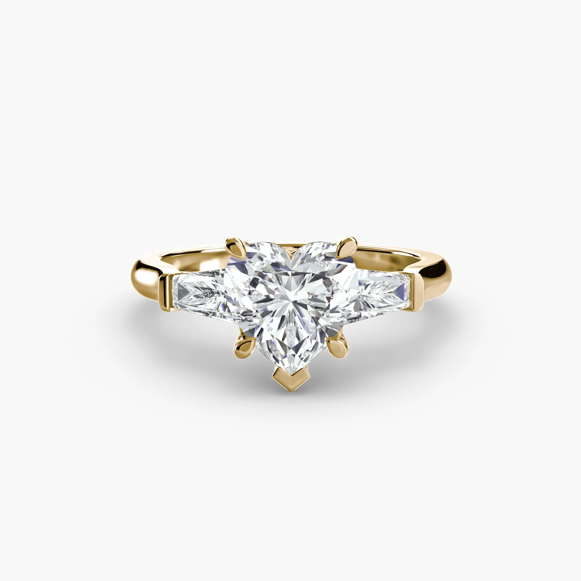 Three-Stone Ring (Baguette Side Stones) - Image 17