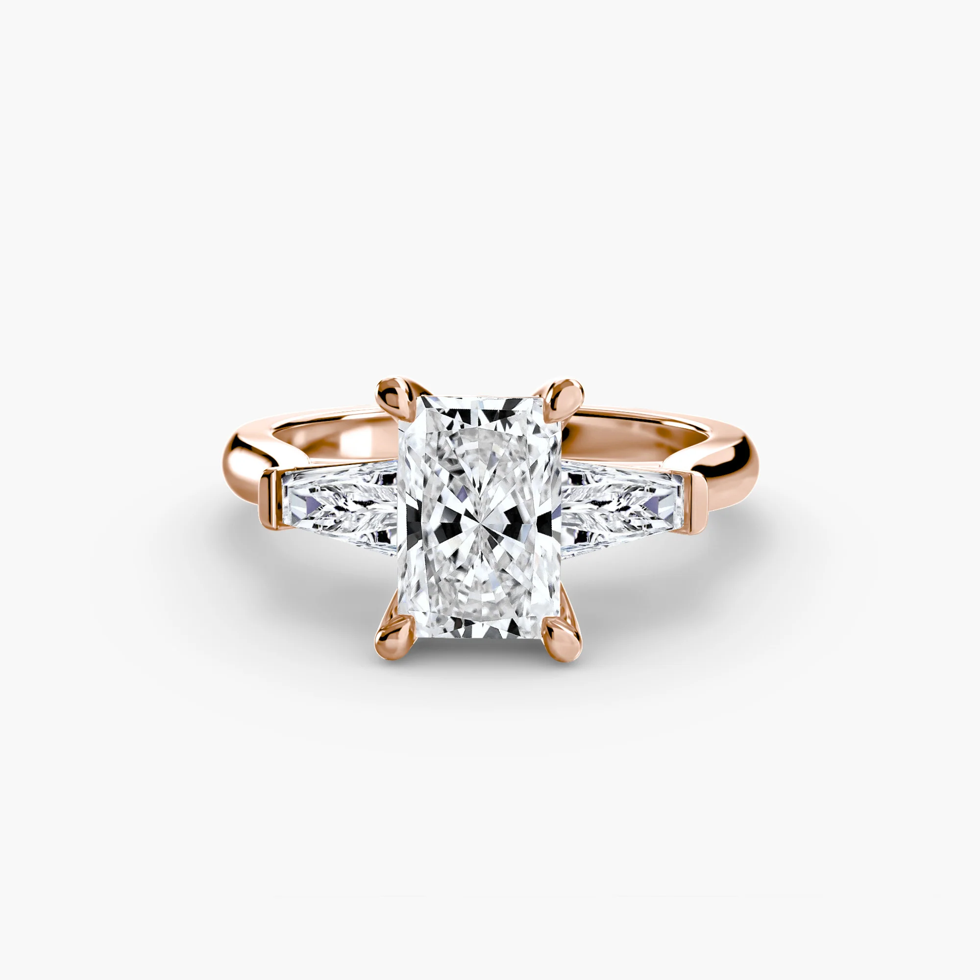 Three-Stone Ring (Baguette Side Stones) 2 - Image 10